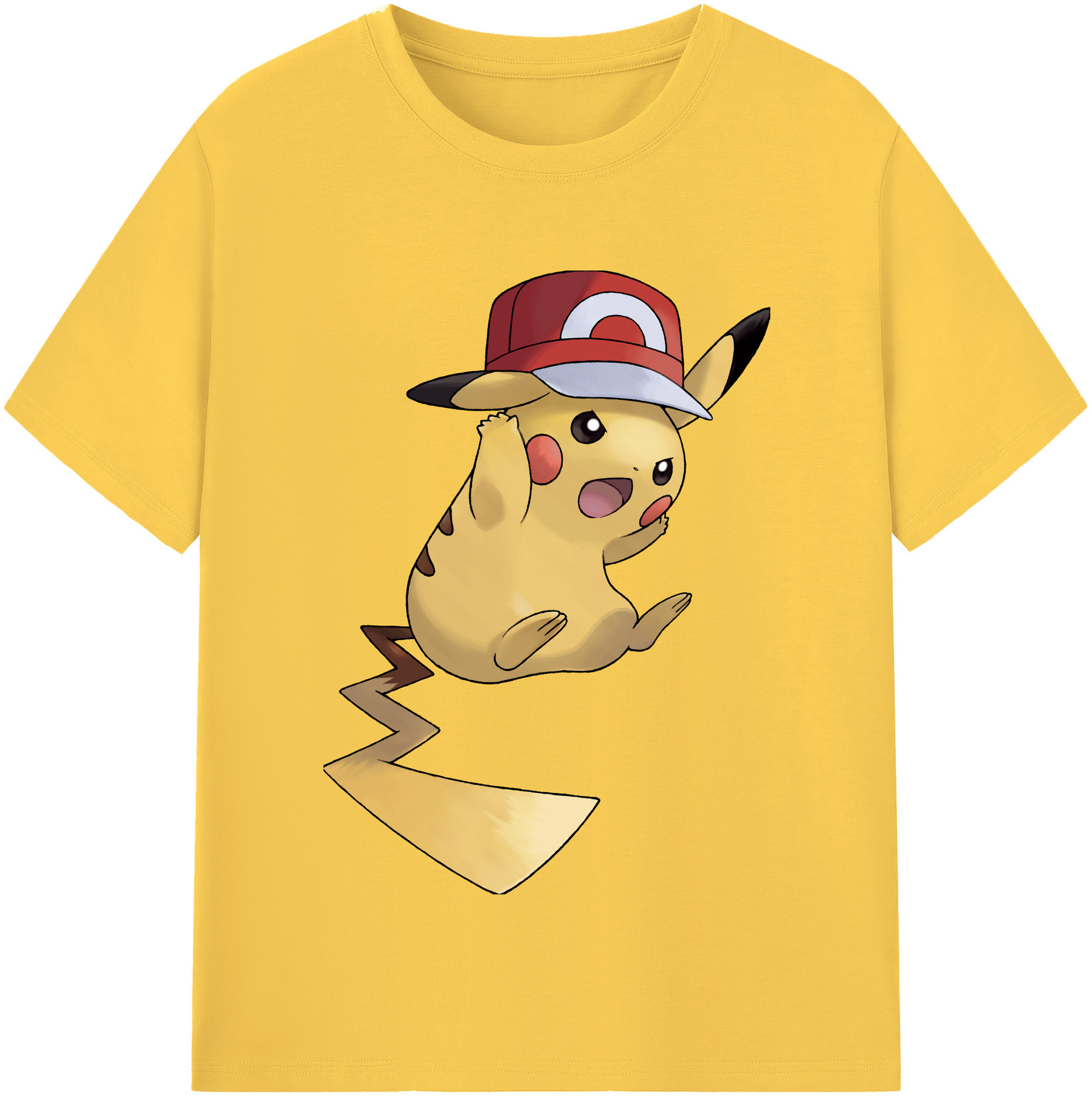 （画像用） ポケットモンスター Pokémon 綿100％半袖Tシャツ（フロントプリント）