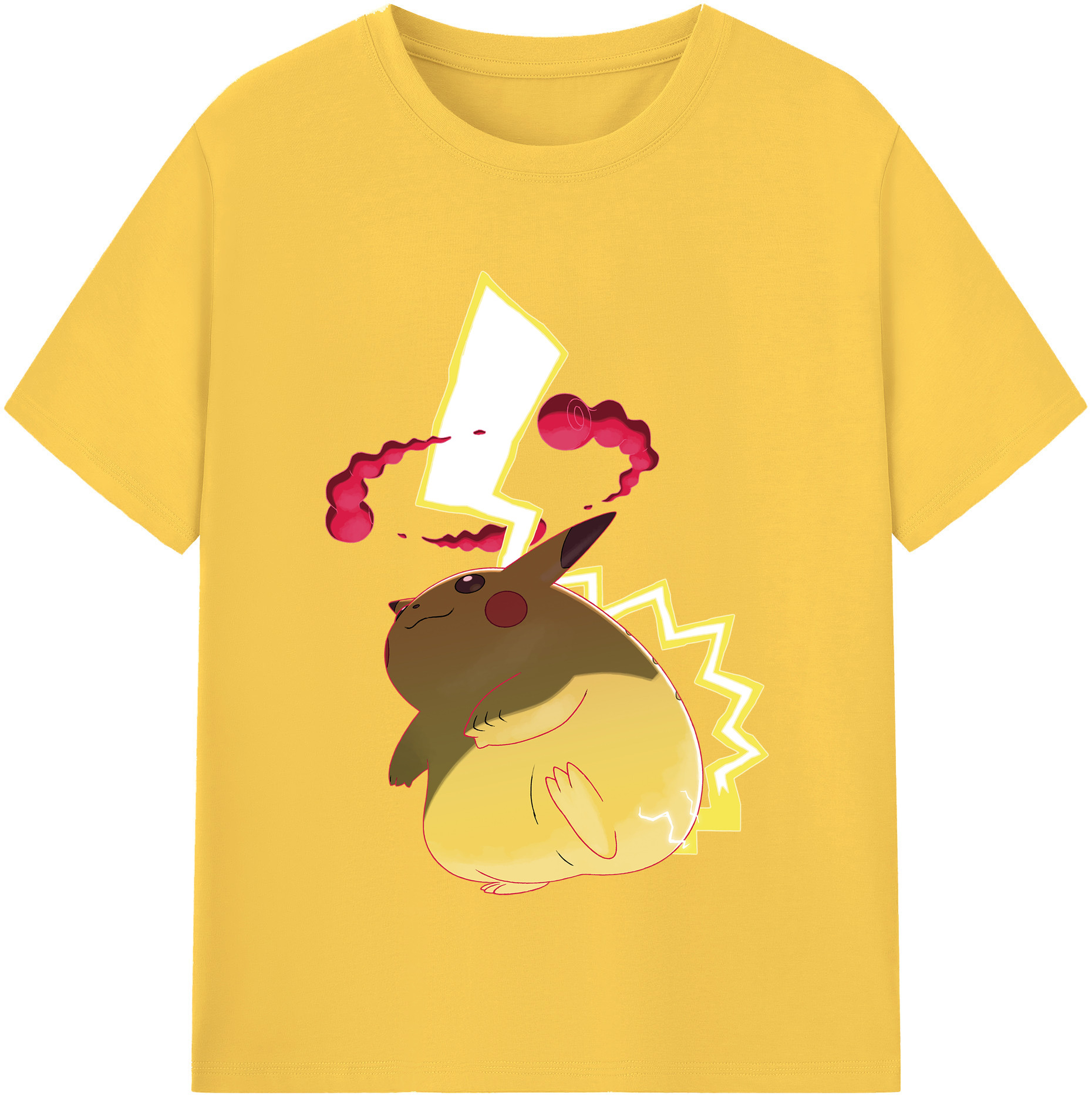（画像用） ポケットモンスター Pokémon 綿100％半袖Tシャツ（フロントプリント）