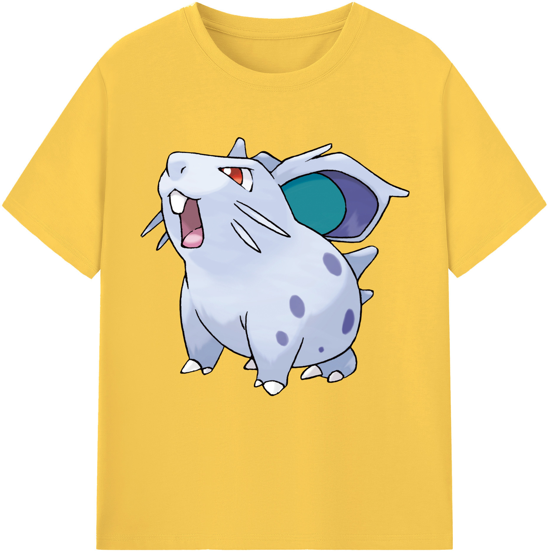 （画像用） ポケットモンスター Pokémon 綿100％半袖Tシャツ（フロントプリント）