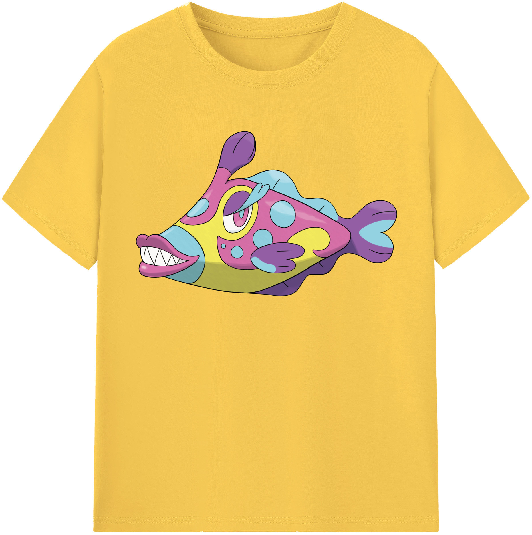 （画像用） ポケットモンスター Pokémon 綿100％半袖Tシャツ（フロントプリント）