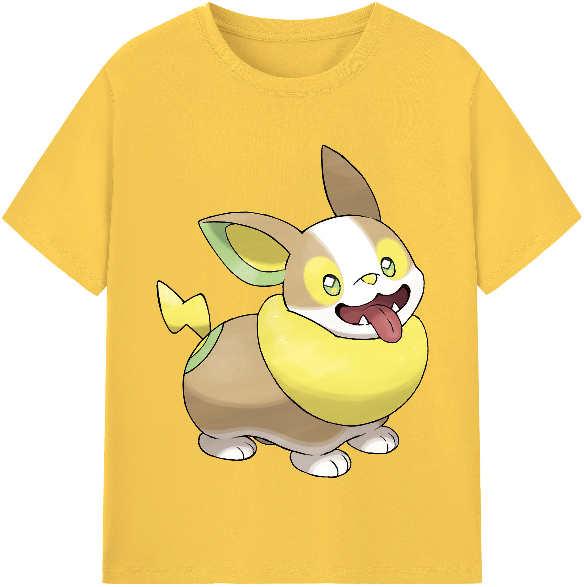 （画像用） ポケットモンスター Pokémon 綿100％半袖Tシャツ（フロントプリント）