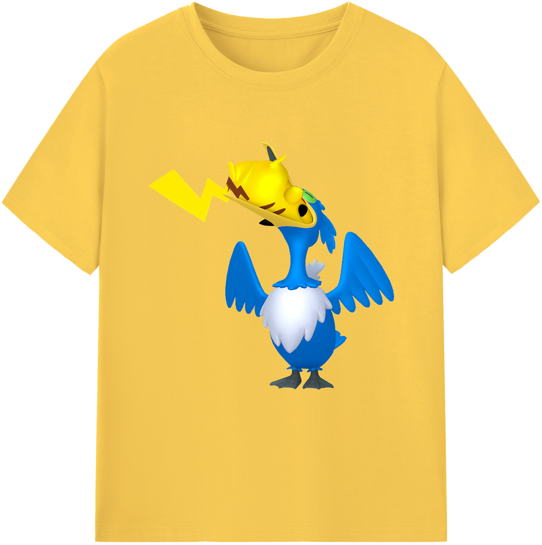 （画像用） ポケットモンスター Pokémon 綿100％半袖Tシャツ（フロントプリント）