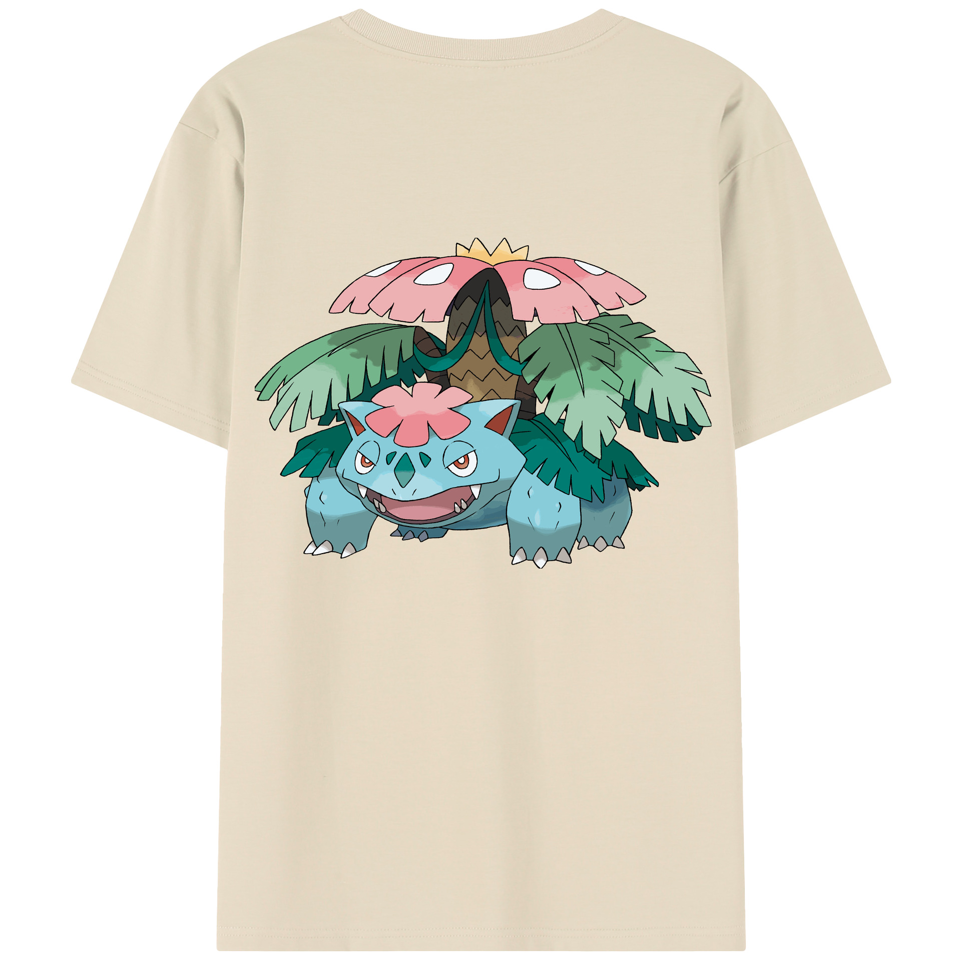 （画像用） ポケットモンスター Pokémon 綿100％半袖Tシャツ（背面プリント）