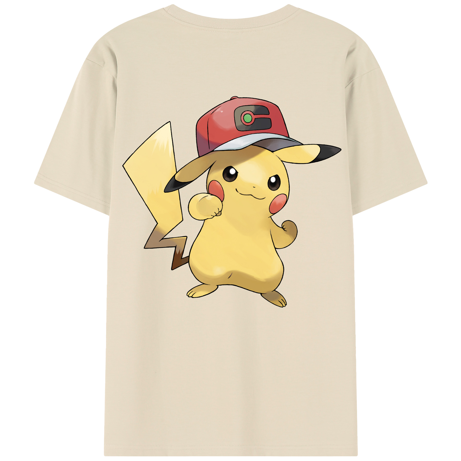 （画像用） ポケットモンスター Pokémon 綿100％半袖Tシャツ（背面プリント）