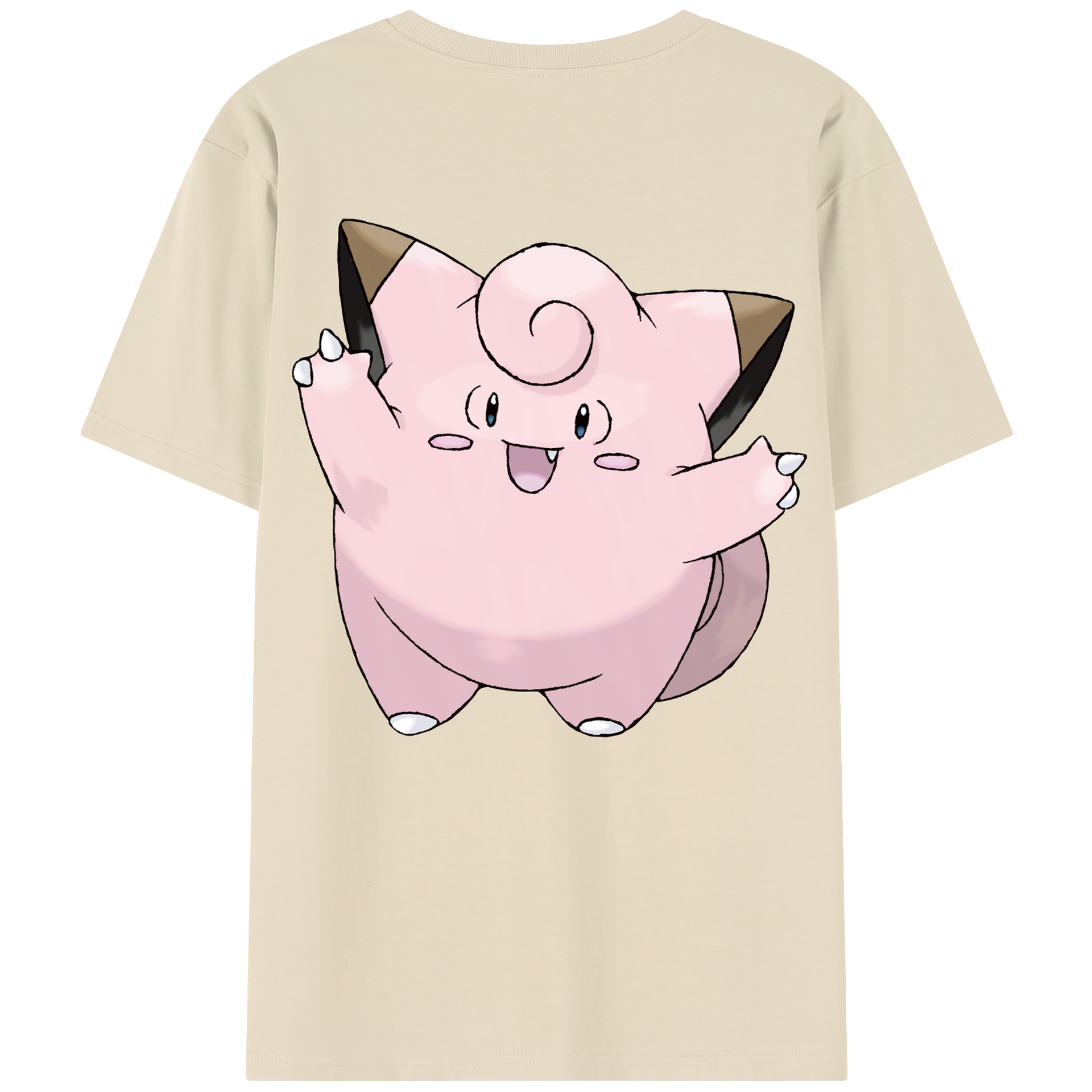 （画像用） ポケットモンスター Pokémon 綿100％半袖Tシャツ（背面プリント）