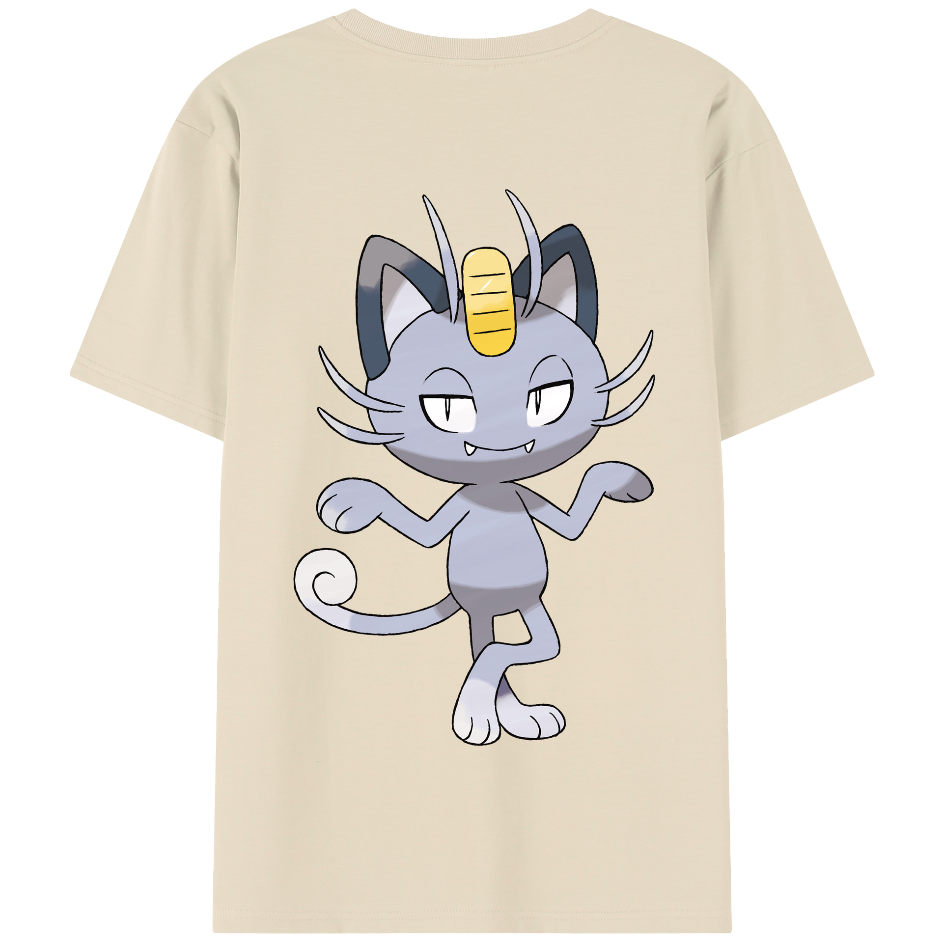 （画像用） ポケットモンスター Pokémon 綿100％半袖Tシャツ（背面プリント）