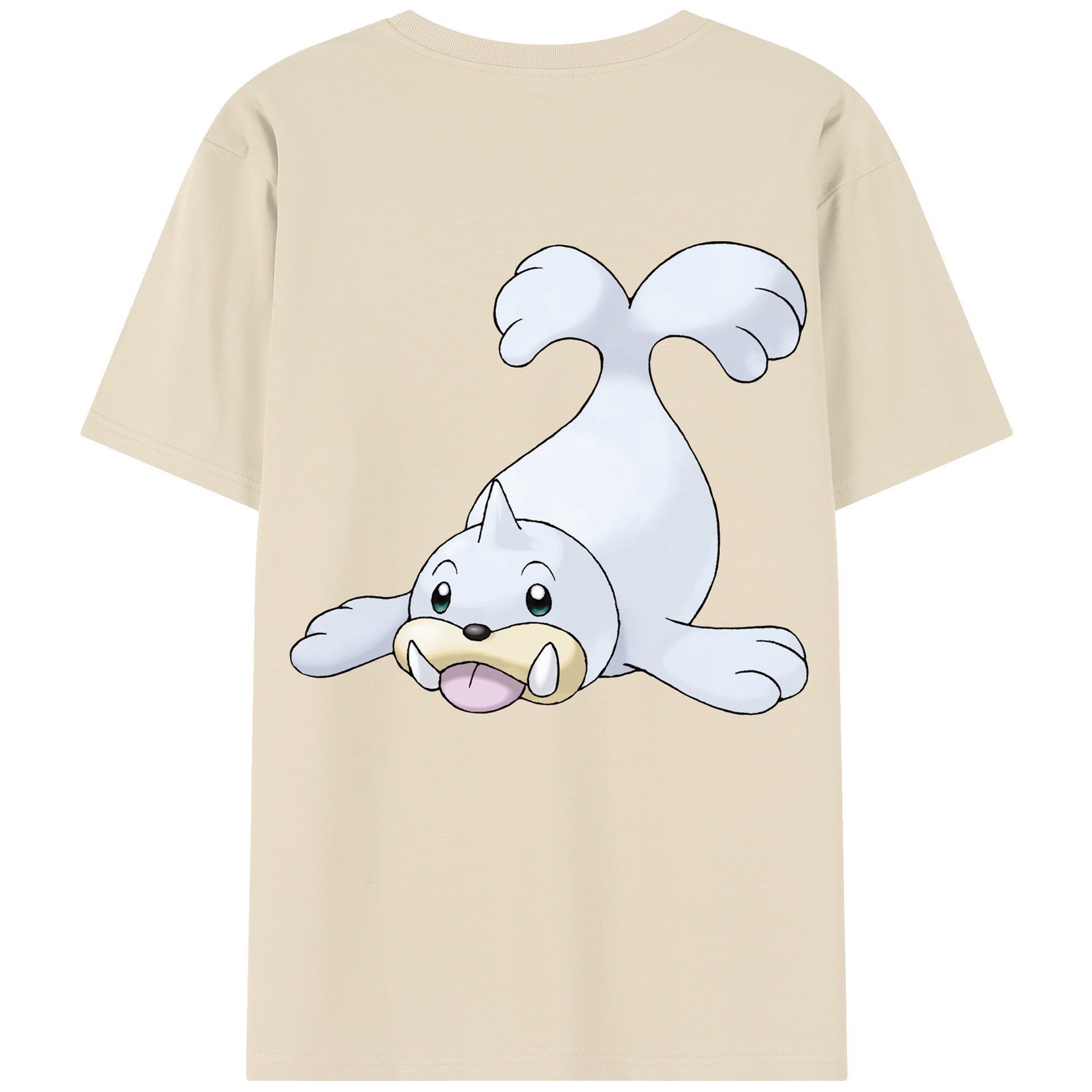 （画像用） ポケットモンスター Pokémon 綿100％半袖Tシャツ（背面プリント）