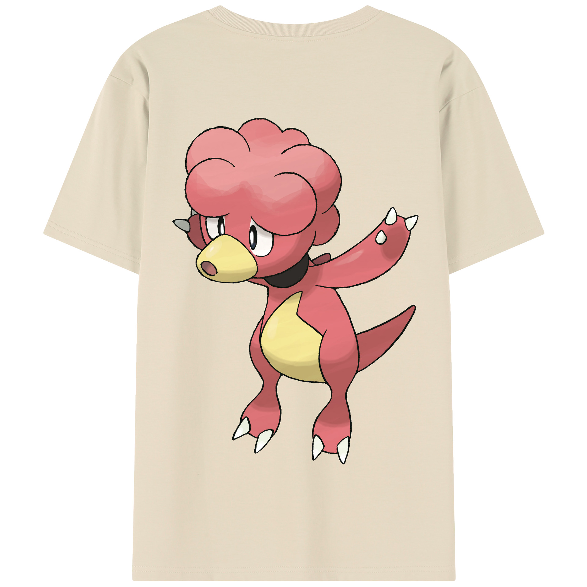 （画像用） ポケットモンスター Pokémon 綿100％半袖Tシャツ（背面プリント）