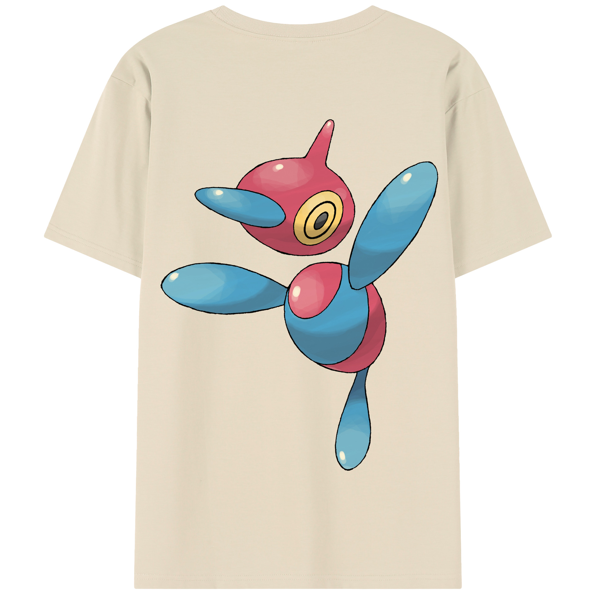 （画像用） ポケットモンスター Pokémon 綿100％半袖Tシャツ（背面プリント）