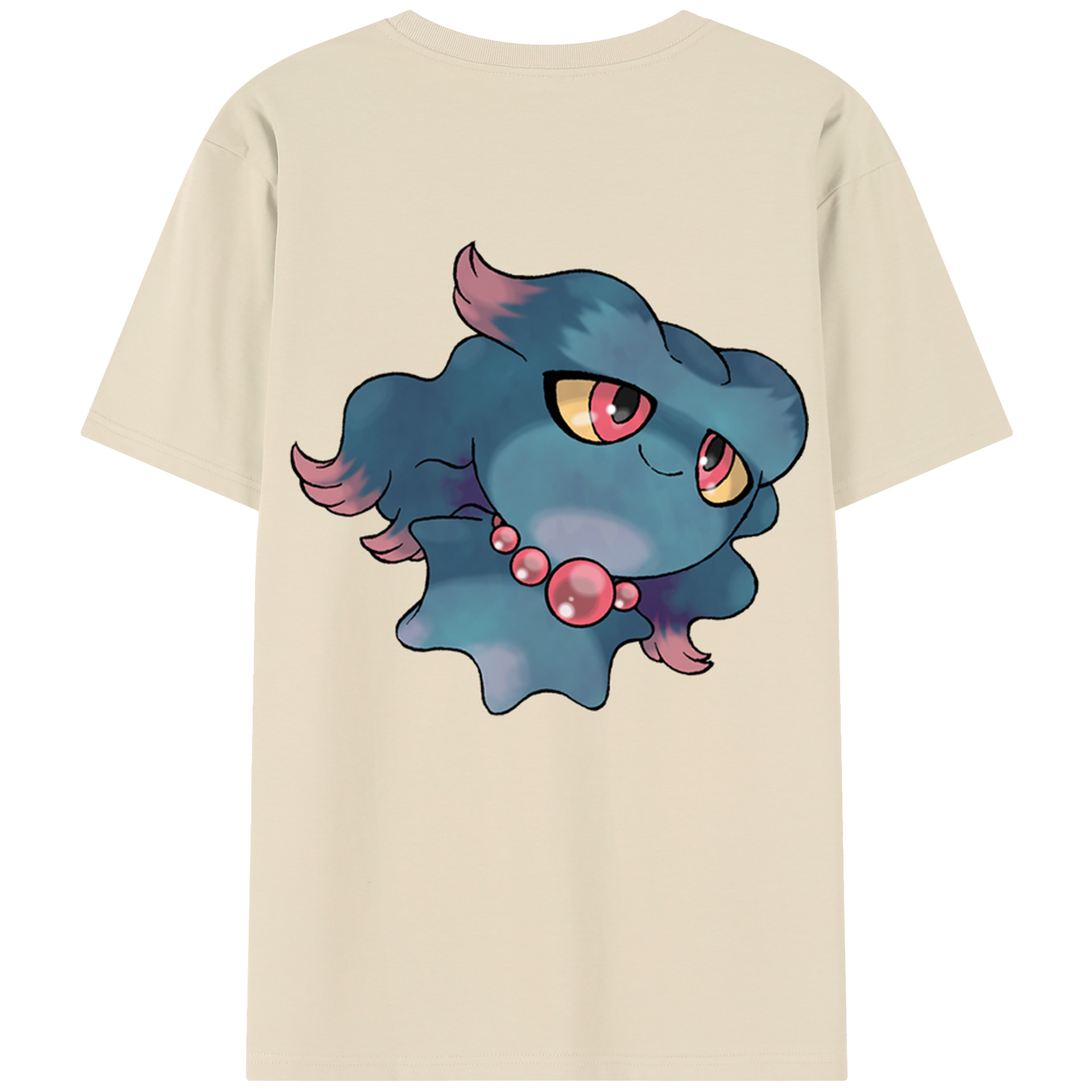 （画像用） ポケットモンスター Pokémon 綿100％半袖Tシャツ（背面プリント）