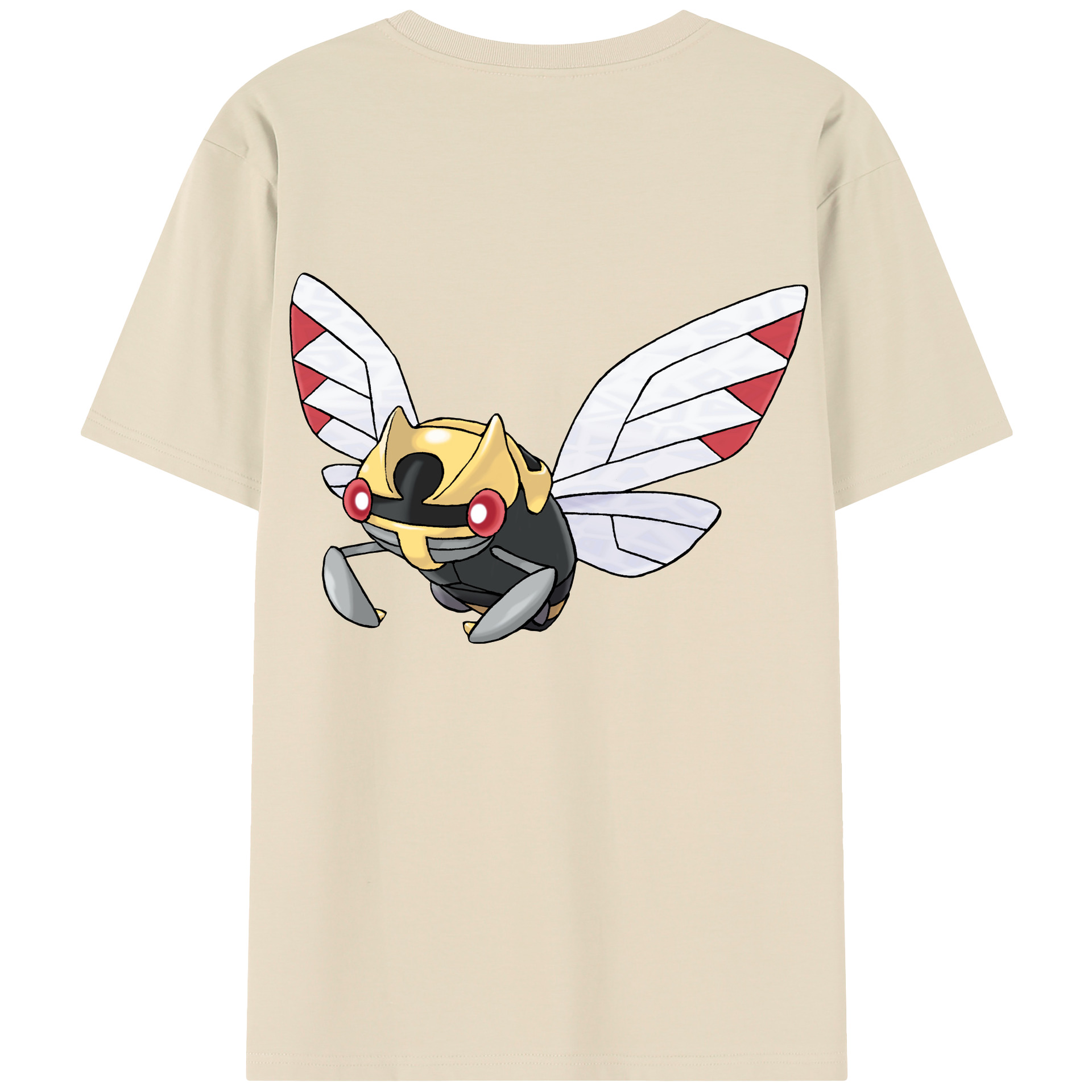 （画像用） ポケットモンスター Pokémon 綿100％半袖Tシャツ（背面プリント）