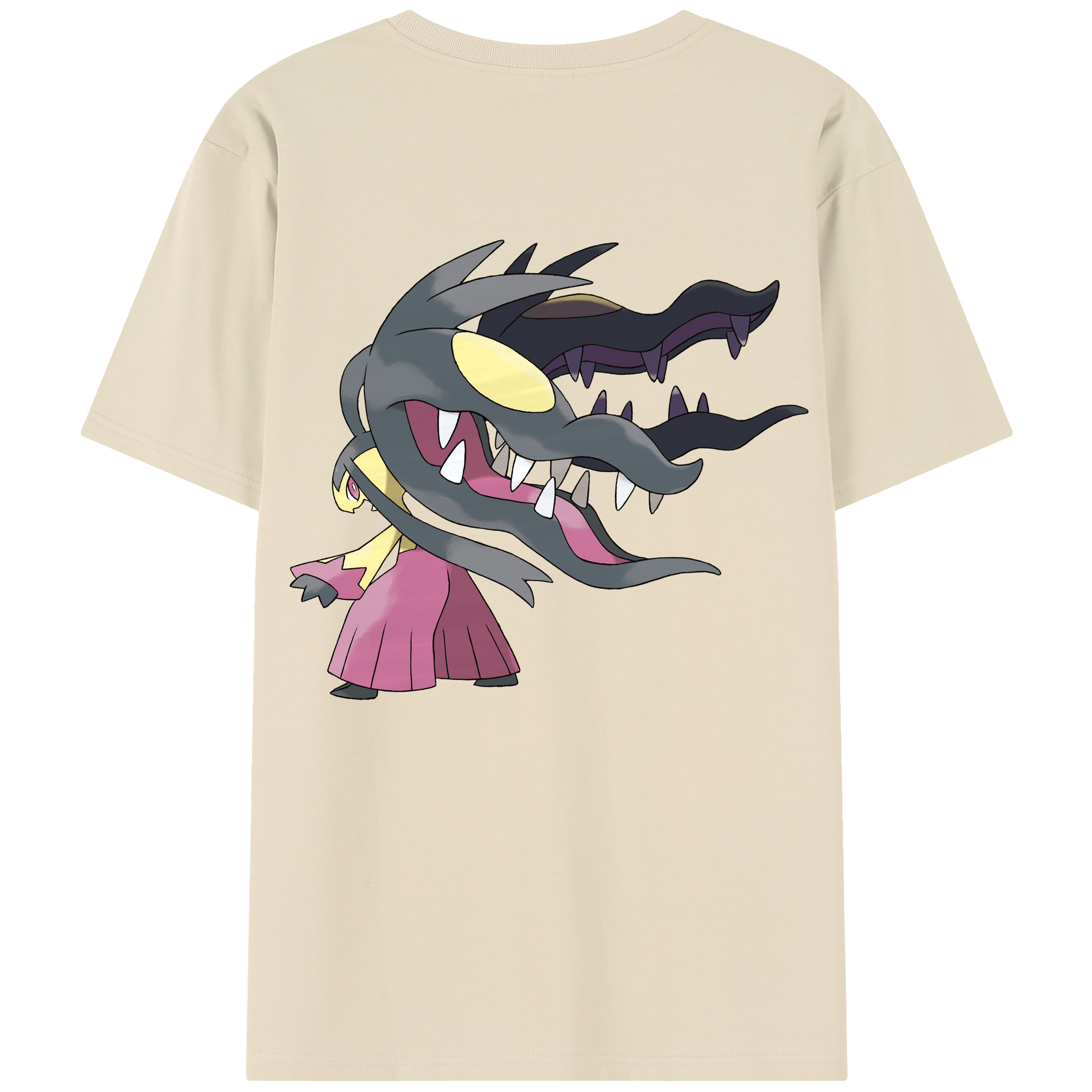 （画像用） ポケットモンスター Pokémon 綿100％半袖Tシャツ（背面プリント）