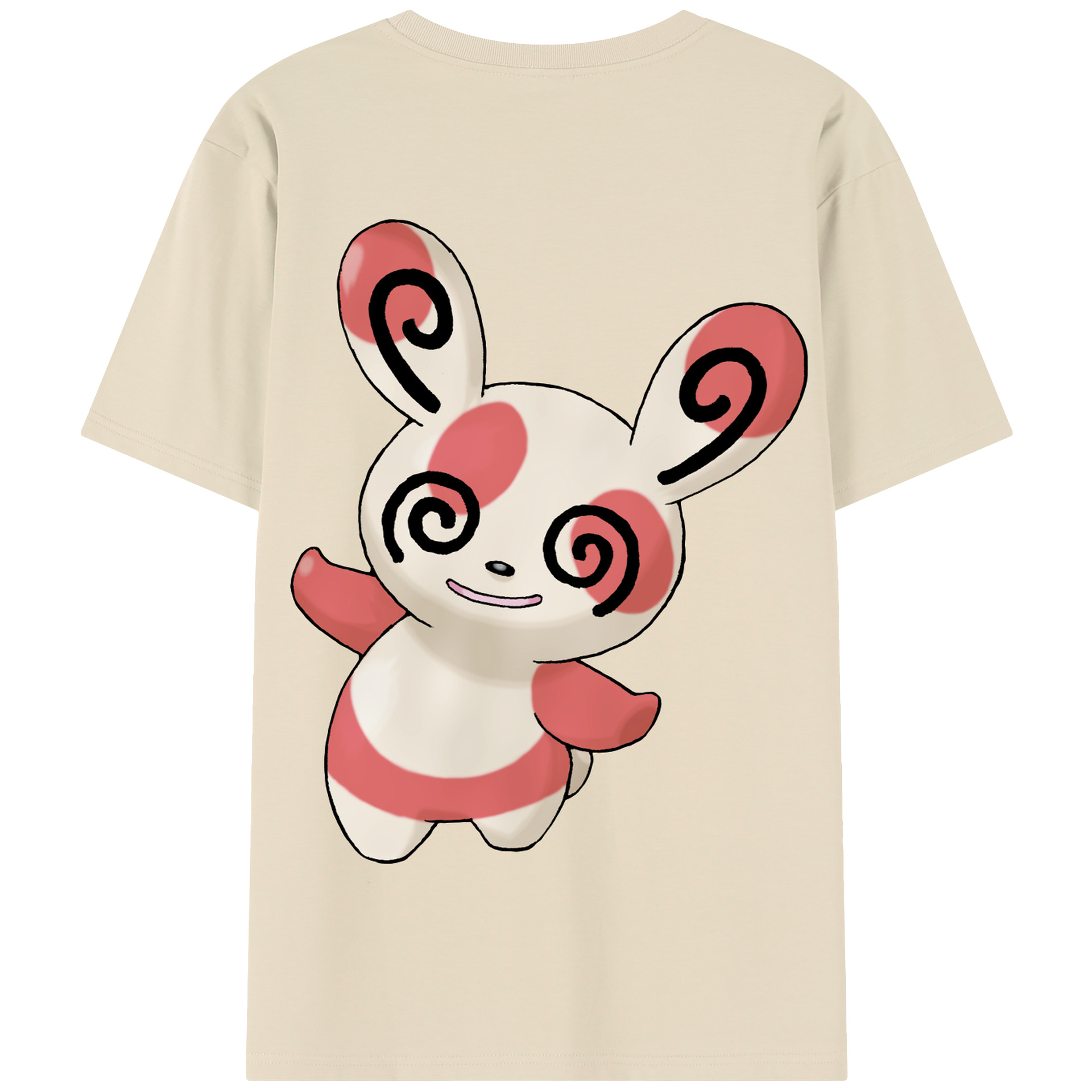 （画像用） ポケットモンスター Pokémon 綿100％半袖Tシャツ（背面プリント）
