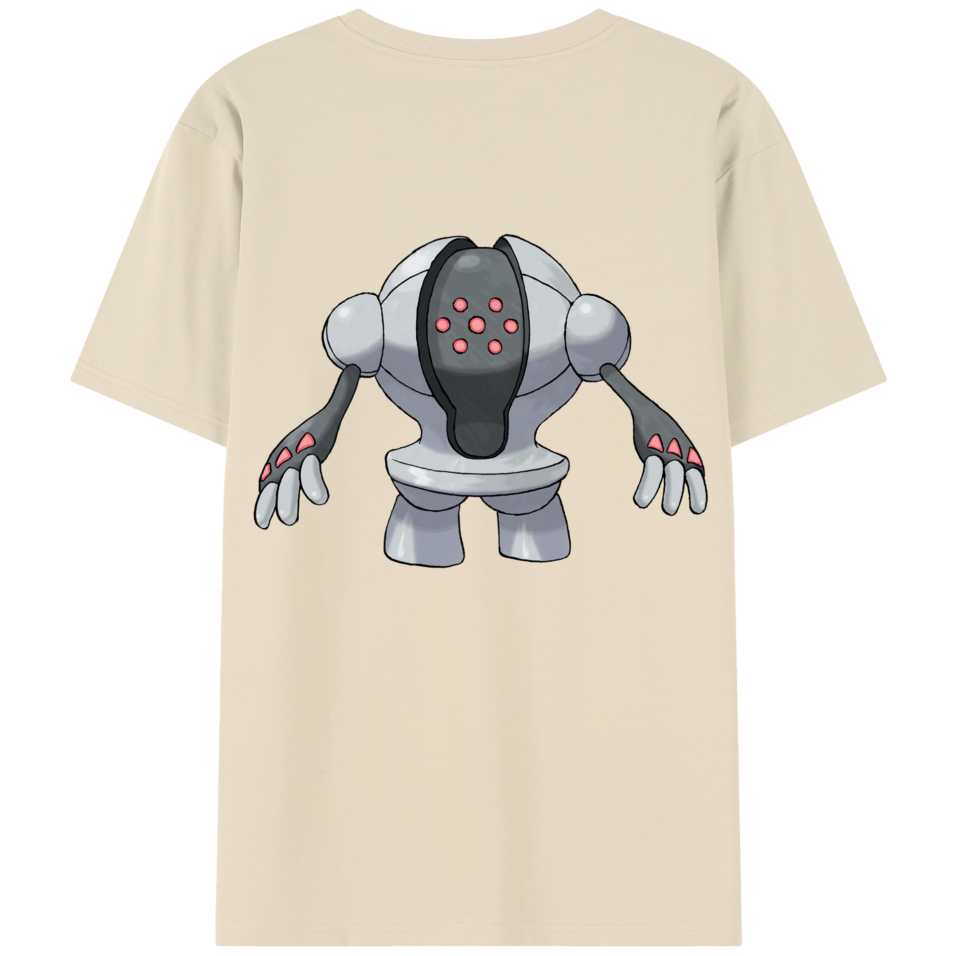 （画像用） ポケットモンスター Pokémon 綿100％半袖Tシャツ（背面プリント）