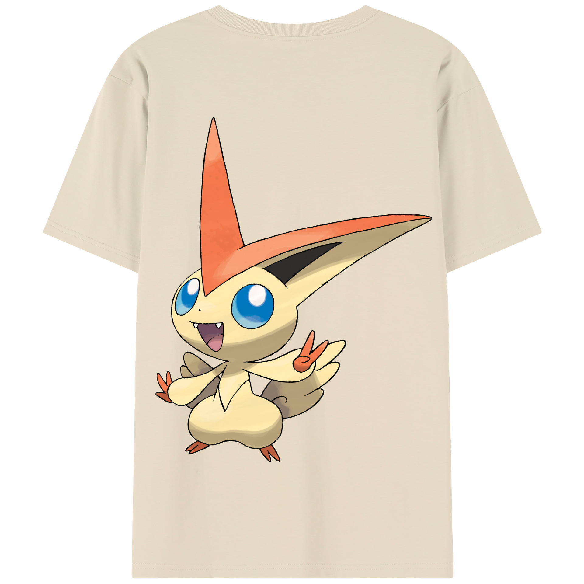 （画像用） ポケットモンスター Pokémon 綿100％半袖Tシャツ（背面プリント）