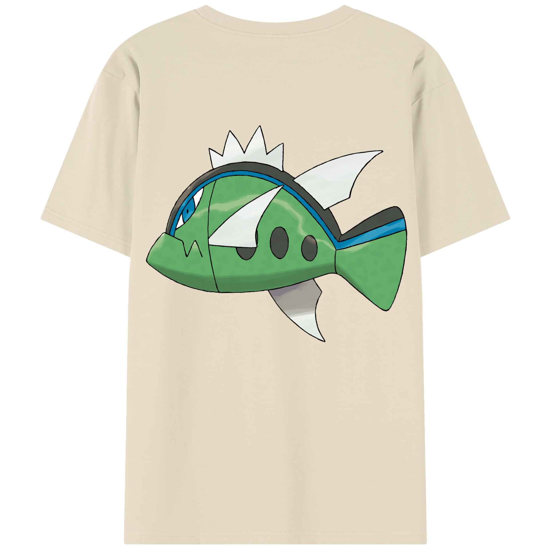 （画像用） ポケットモンスター Pokémon 綿100％半袖Tシャツ（背面プリント）