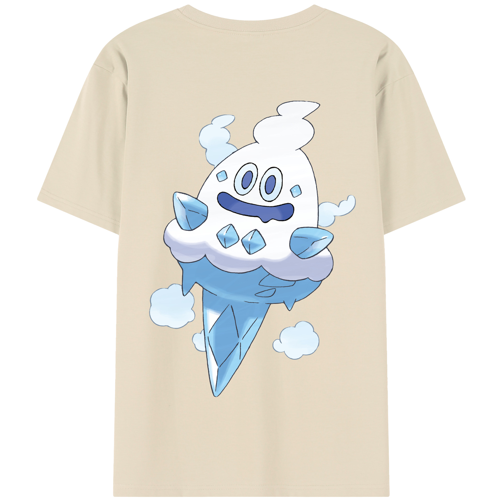 （画像用） ポケットモンスター Pokémon 綿100％半袖Tシャツ（背面プリント）