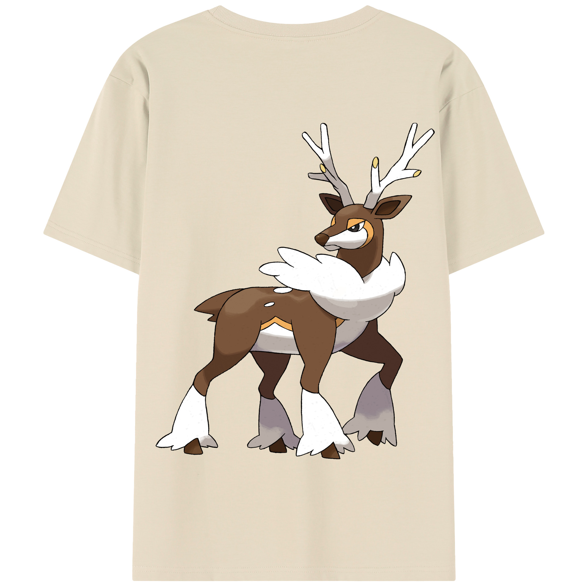 （画像用） ポケットモンスター Pokémon 綿100％半袖Tシャツ（背面プリント）