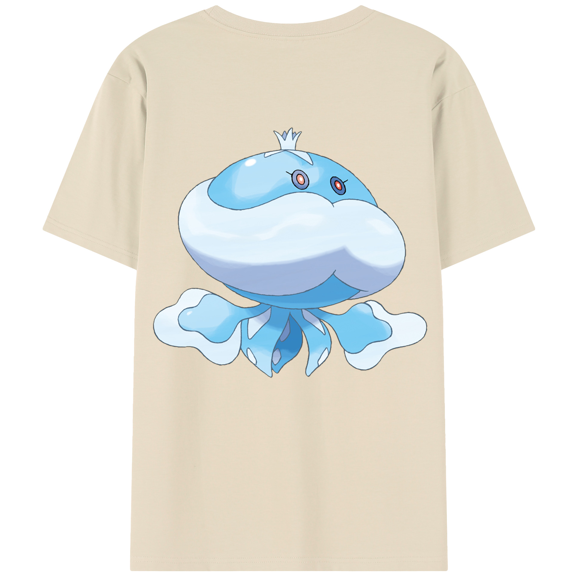 （画像用） ポケットモンスター Pokémon 綿100％半袖Tシャツ（背面プリント）
