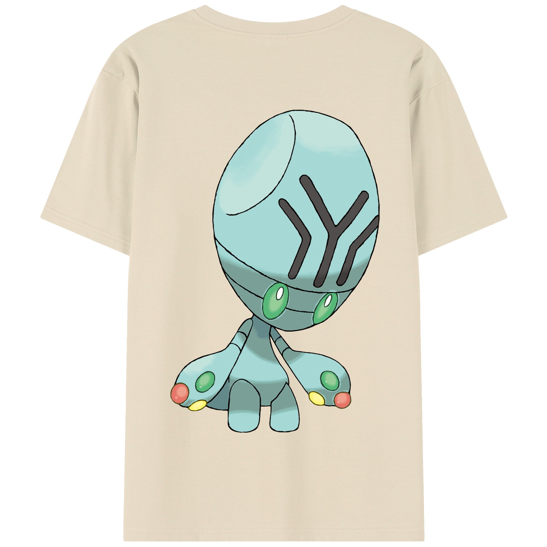 （画像用） ポケットモンスター Pokémon 綿100％半袖Tシャツ（背面プリント）