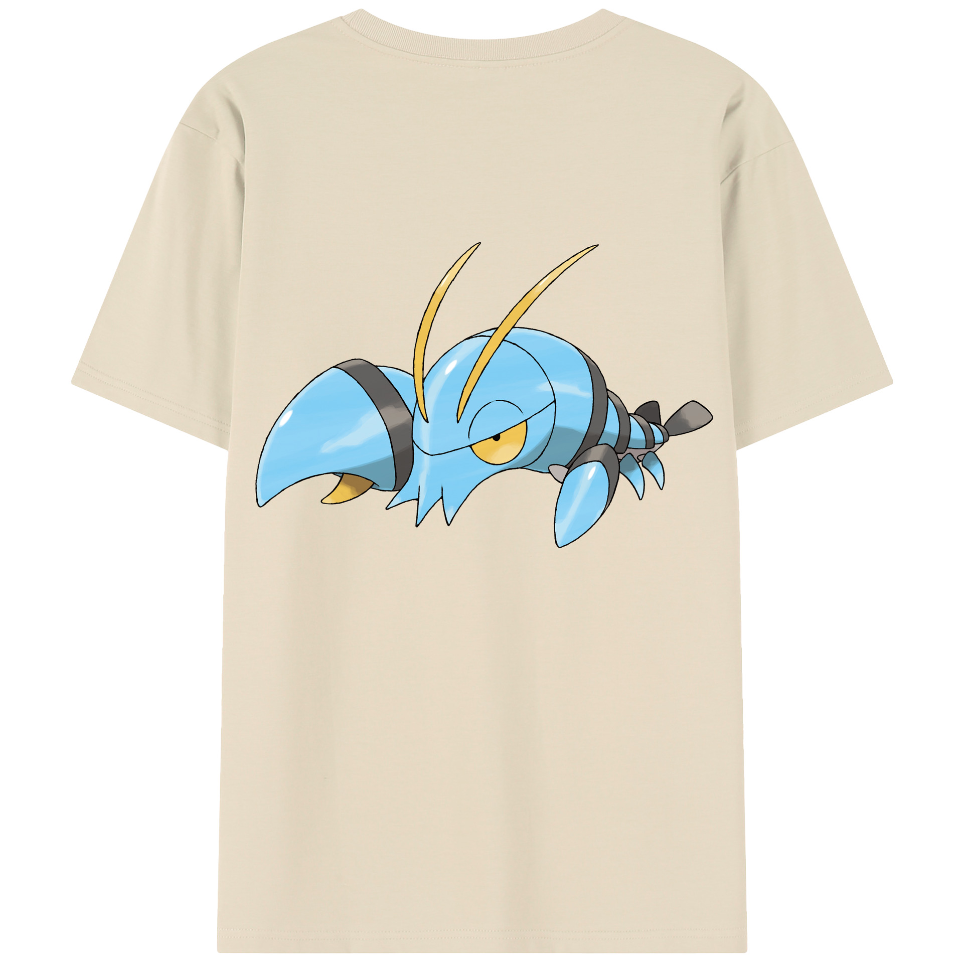 （画像用） ポケットモンスター Pokémon 綿100％半袖Tシャツ（背面プリント）