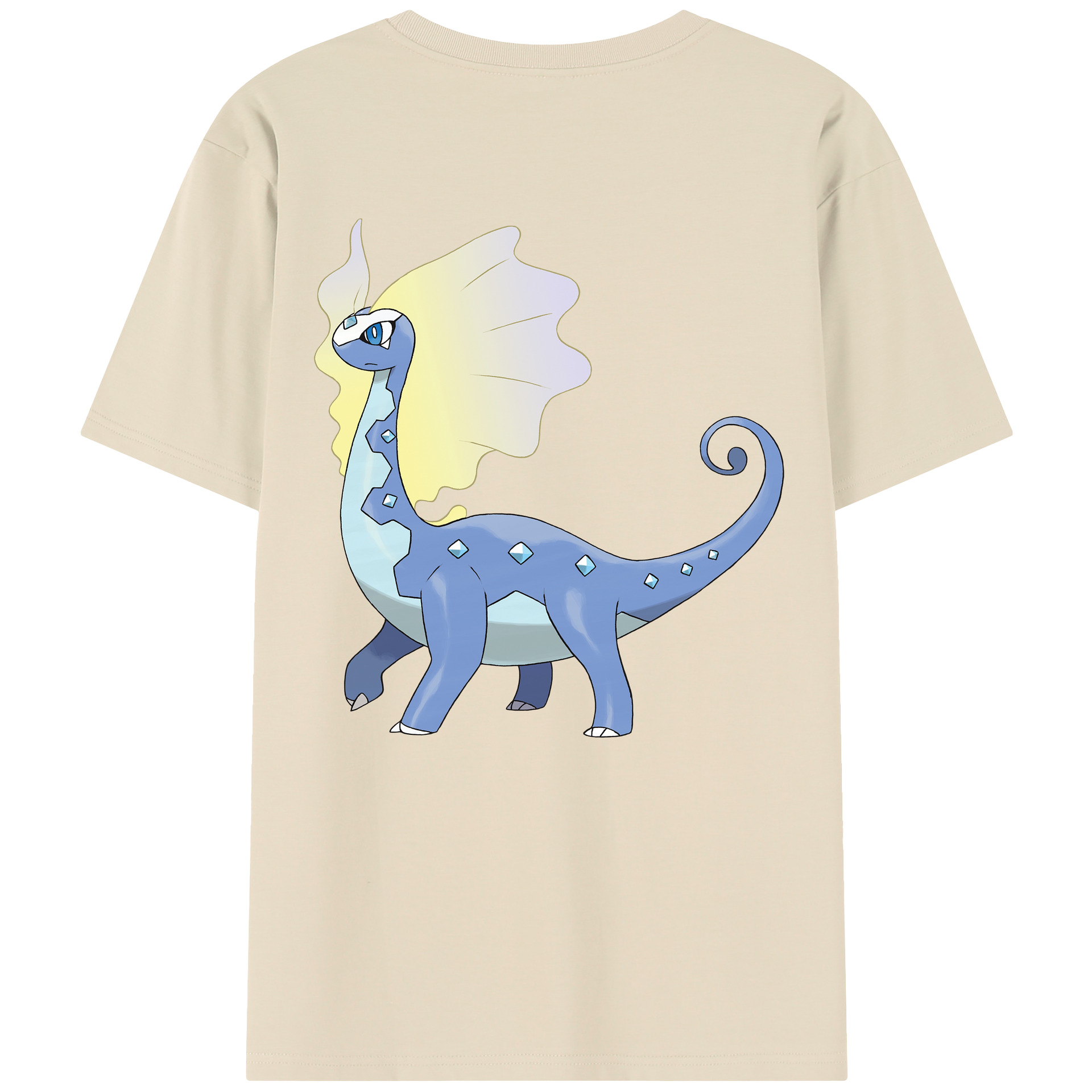 （画像用） ポケットモンスター Pokémon 綿100％半袖Tシャツ（背面プリント）