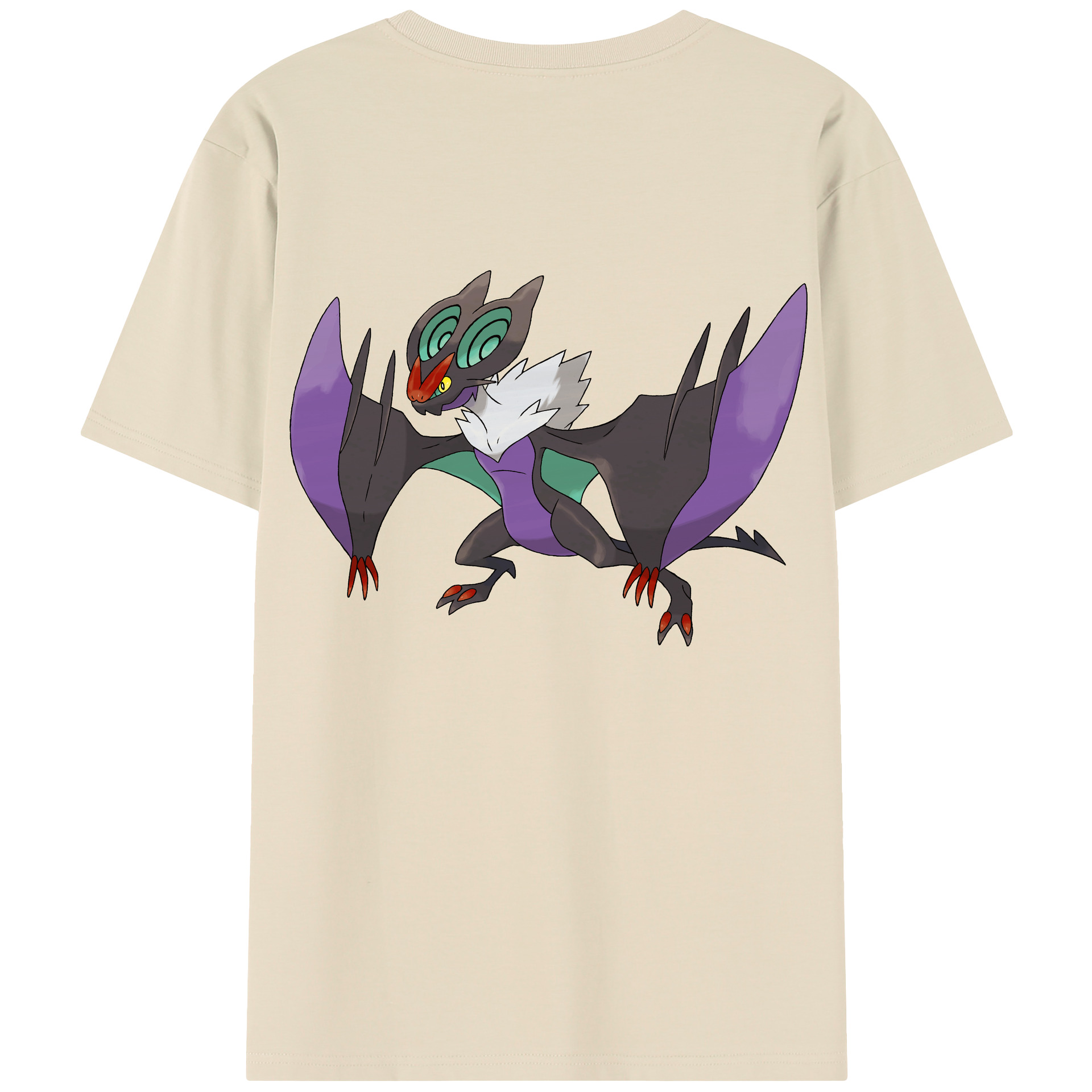 （画像用） ポケットモンスター Pokémon 綿100％半袖Tシャツ（背面プリント）
