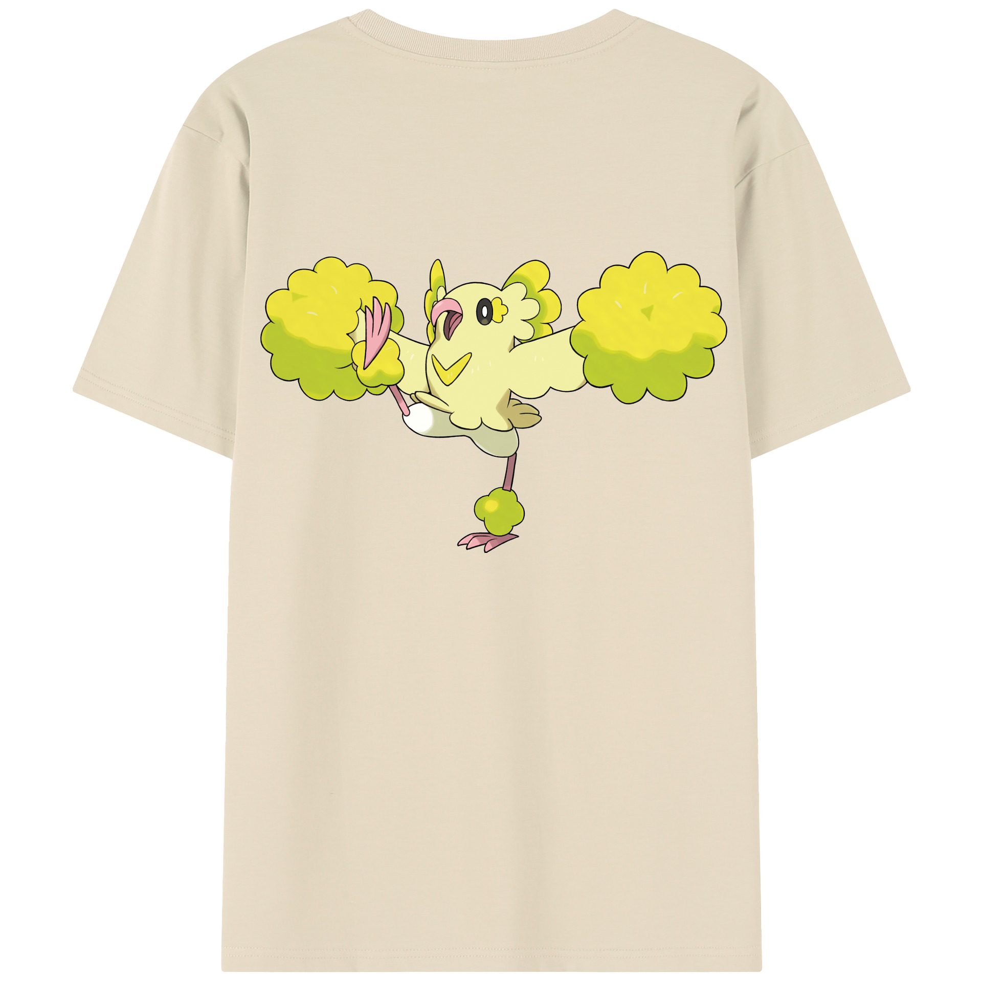（画像用） ポケットモンスター Pokémon 綿100％半袖Tシャツ（背面プリント）