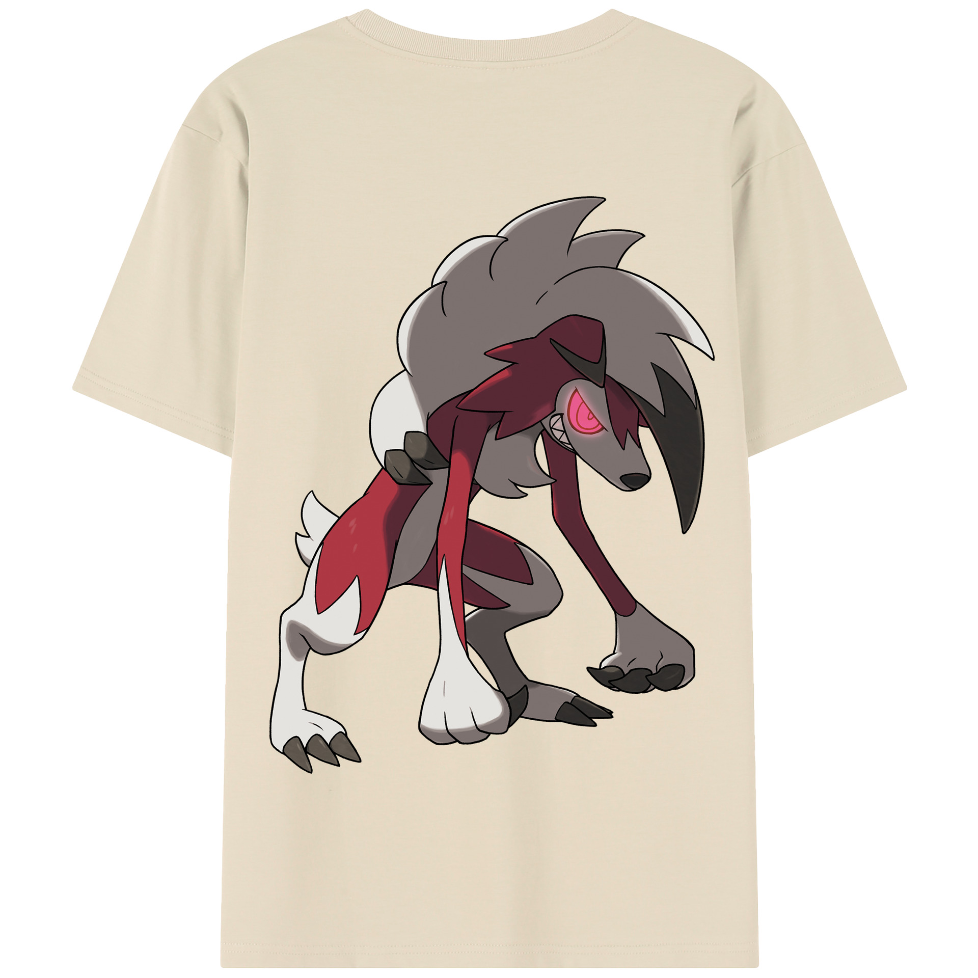 （画像用） ポケットモンスター Pokémon 綿100％半袖Tシャツ（背面プリント）