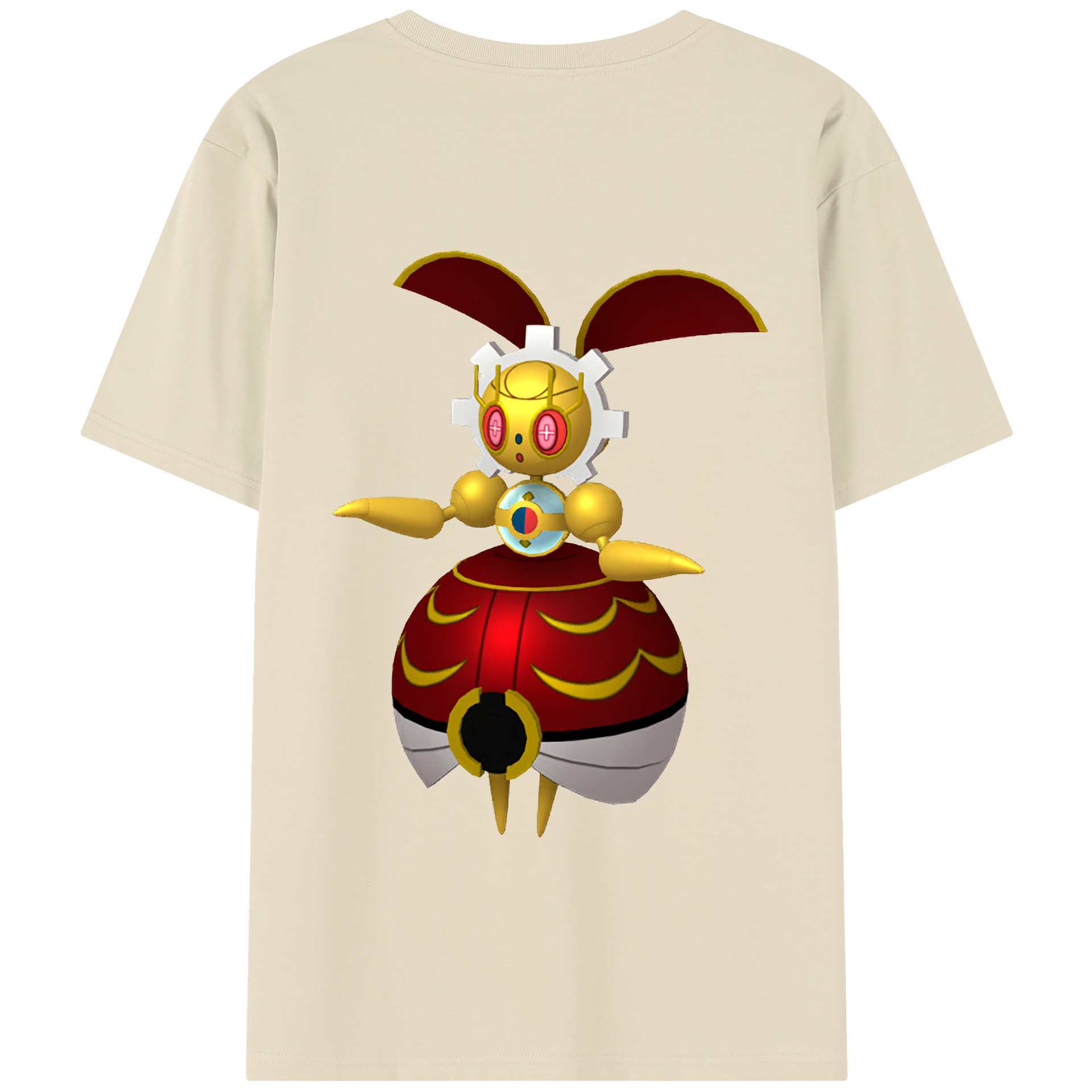 （画像用） ポケットモンスター Pokémon 綿100％半袖Tシャツ（背面プリント）