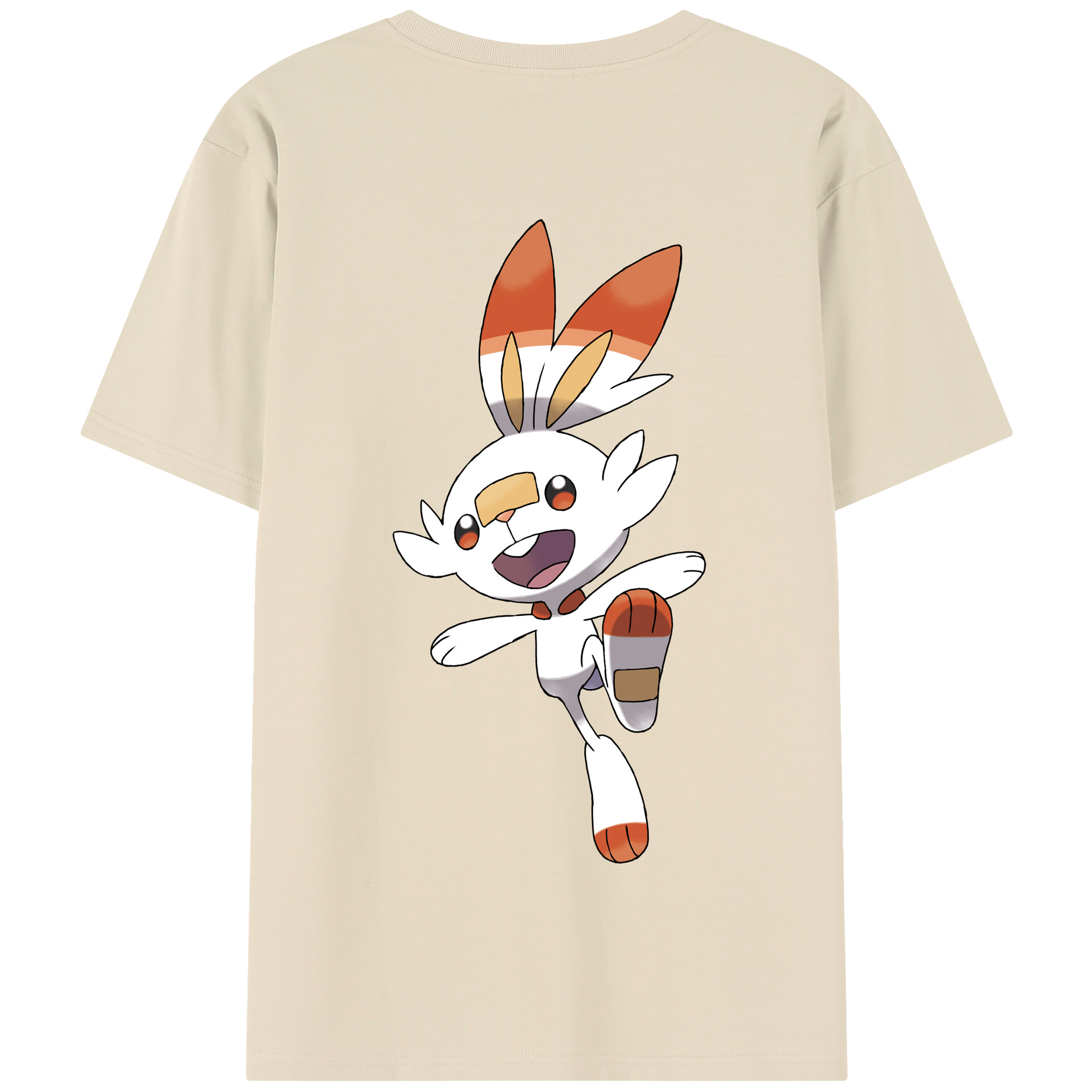 （画像用） ポケットモンスター Pokémon 綿100％半袖Tシャツ（背面プリント）