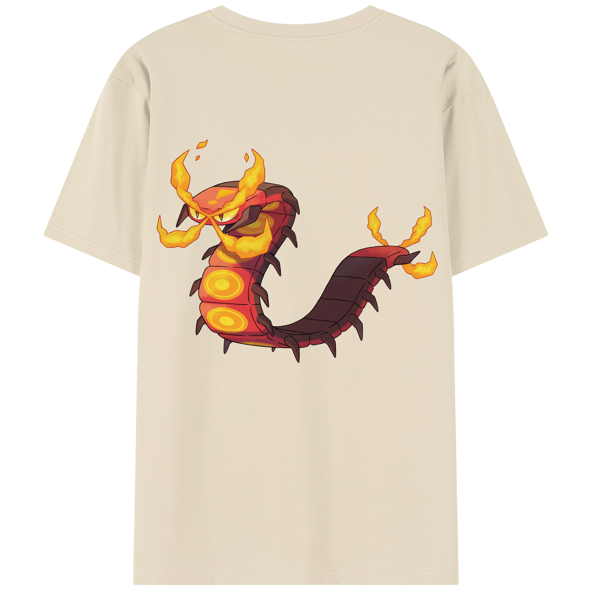 （画像用） ポケットモンスター Pokémon 綿100％半袖Tシャツ（背面プリント）