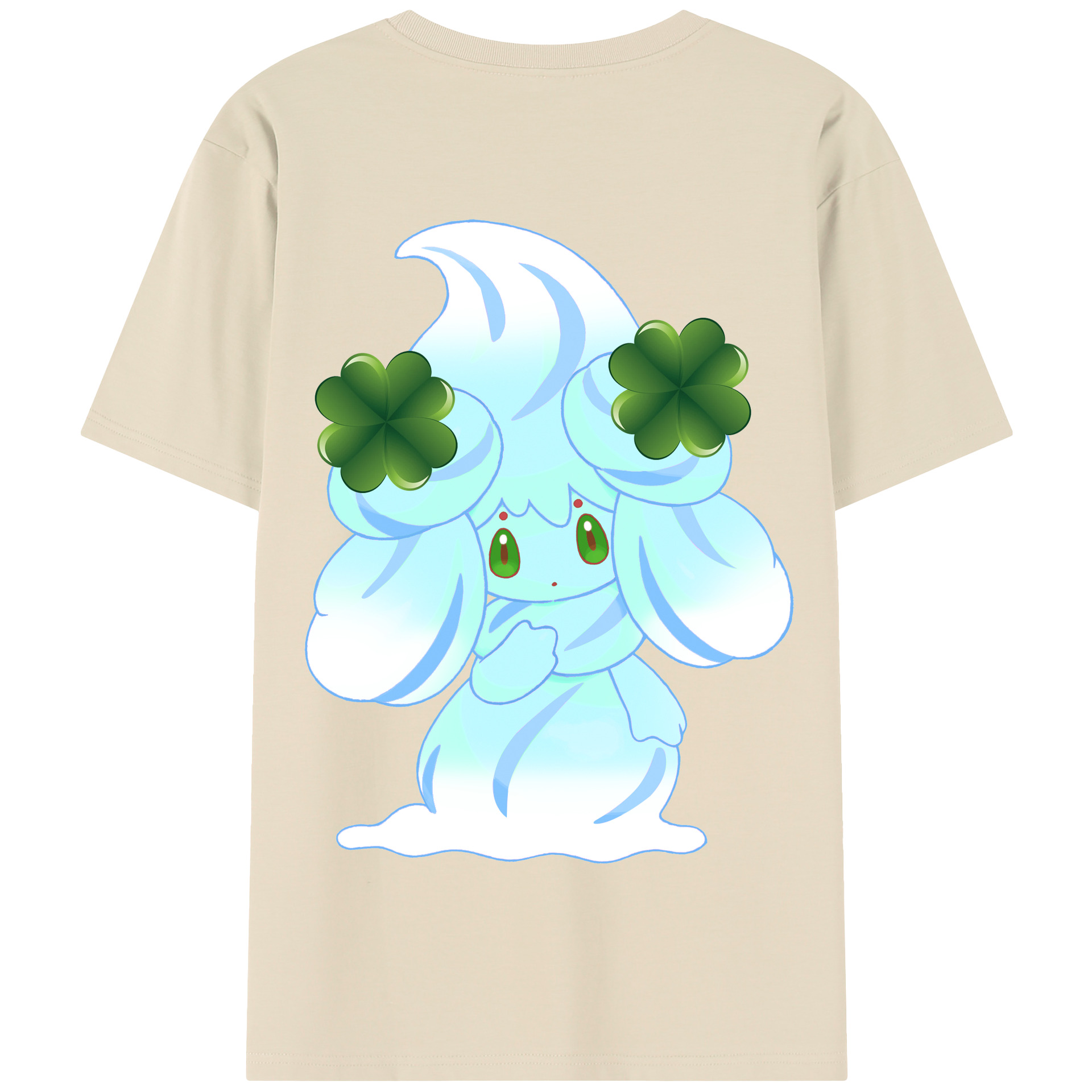 （画像用） ポケットモンスター Pokémon 綿100％半袖Tシャツ（背面プリント）