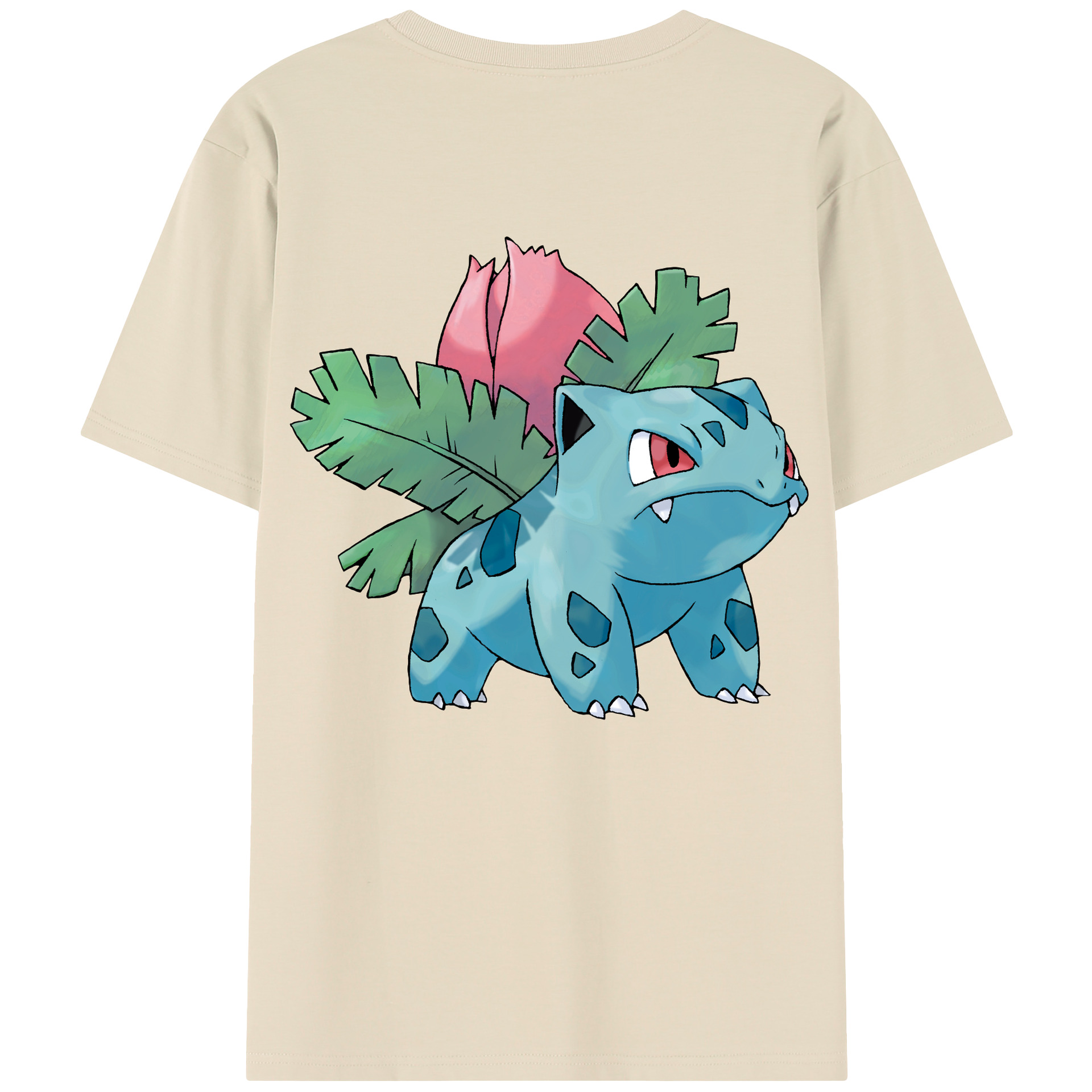（画像用） ポケットモンスター Pokémon 綿100％半袖Tシャツ（背面プリント）