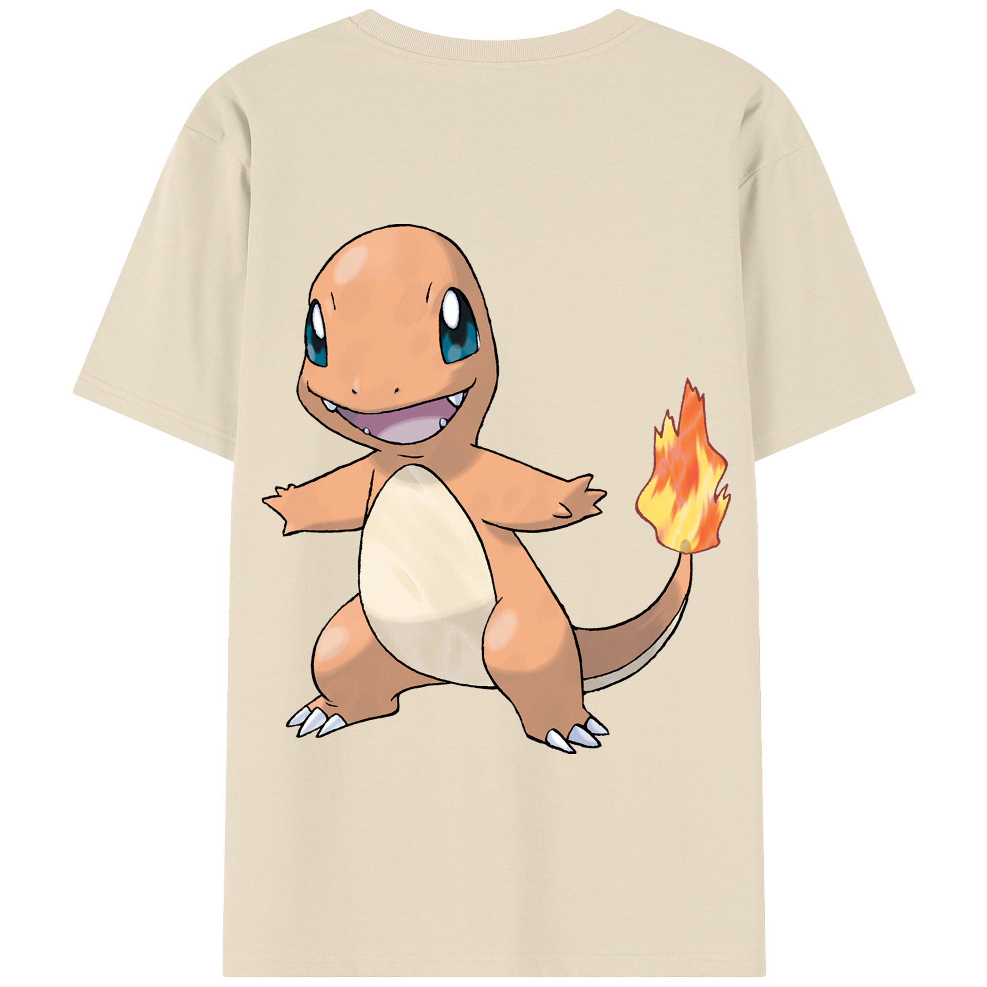 （画像用） ポケットモンスター Pokémon 綿100％半袖Tシャツ（背面プリント）