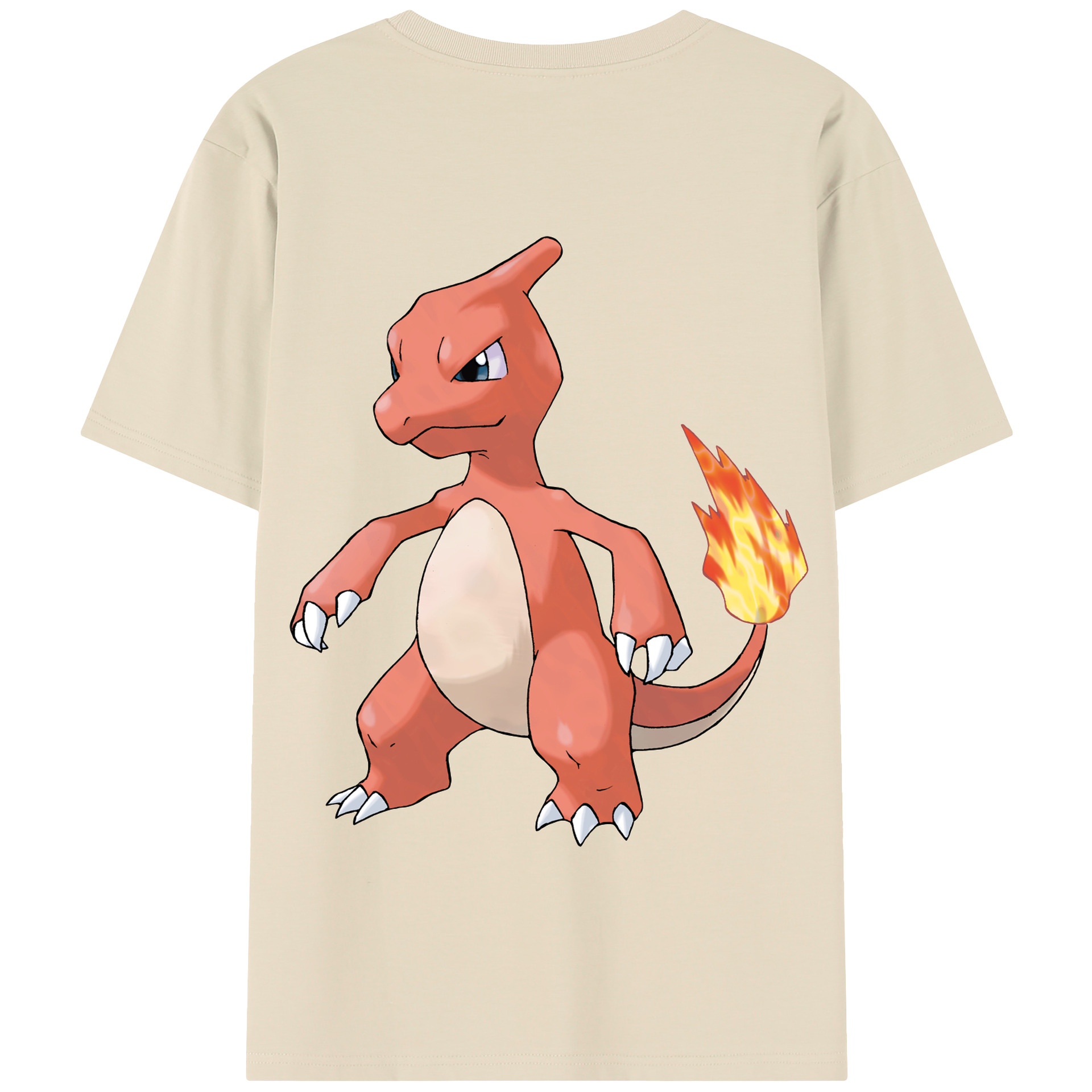 （画像用） ポケットモンスター Pokémon 綿100％半袖Tシャツ（背面プリント）