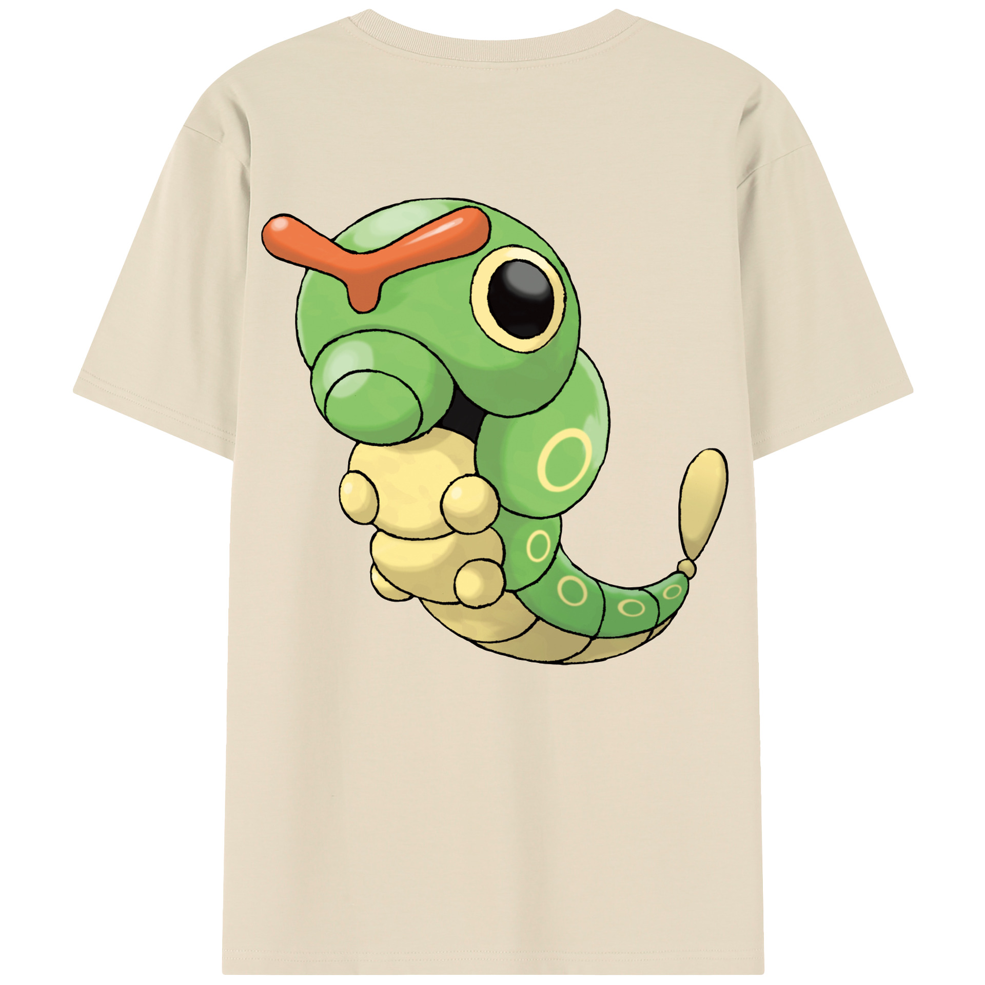 （画像用） ポケットモンスター Pokémon 綿100％半袖Tシャツ（背面プリント）