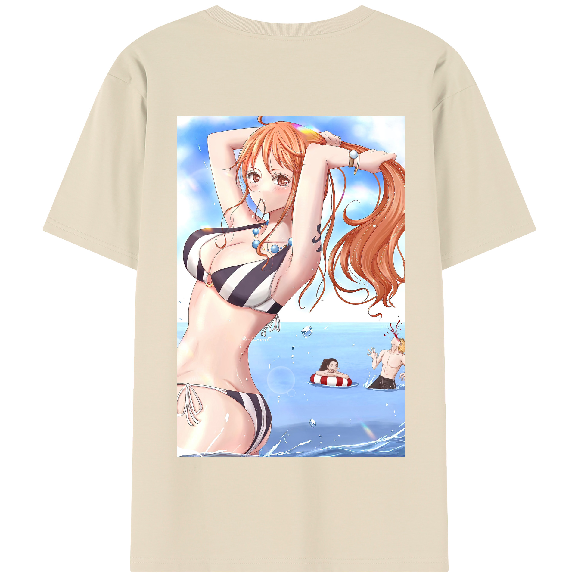 （画像用） ポケットモンスター Pokémon 綿100％半袖Tシャツ（背面プリント）