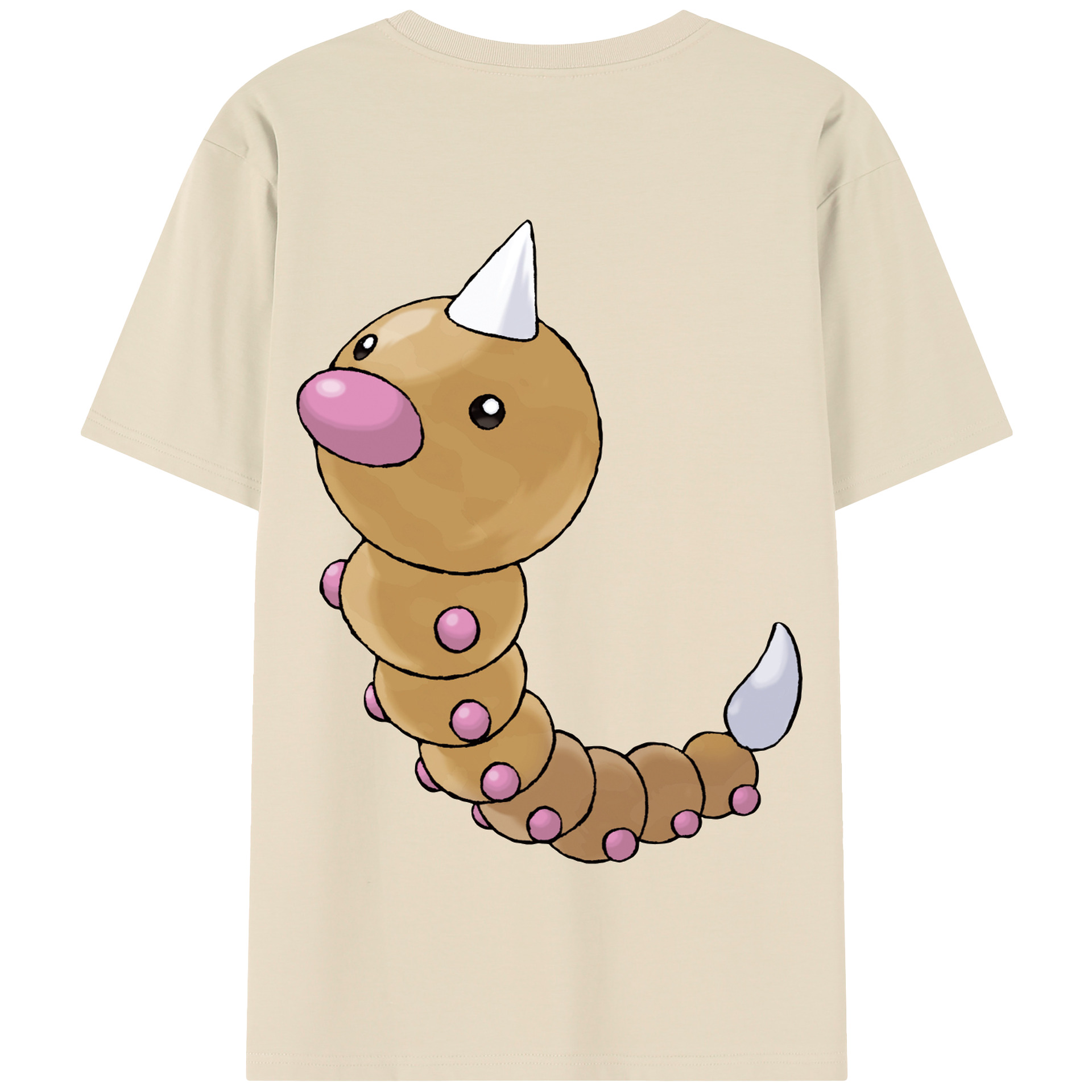（画像用） ポケットモンスター Pokémon 綿100％半袖Tシャツ（背面プリント）
