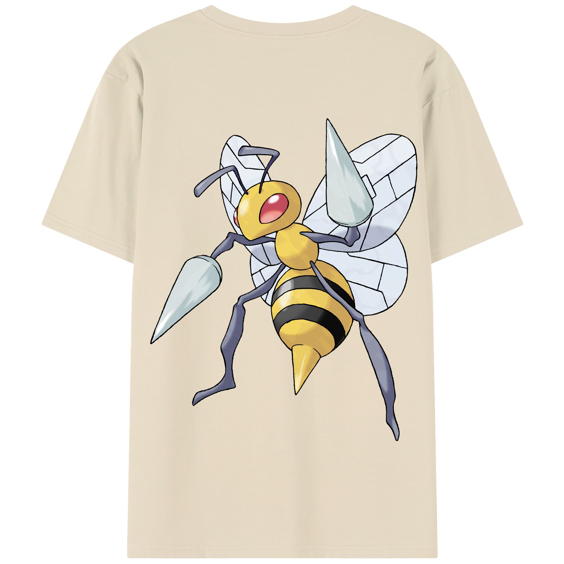 （画像用） ポケットモンスター Pokémon 綿100％半袖Tシャツ（背面プリント）