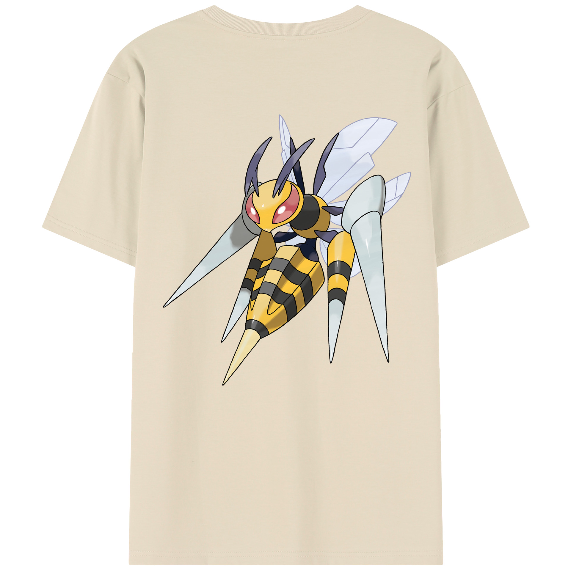 （画像用） ポケットモンスター Pokémon 綿100％半袖Tシャツ（背面プリント）