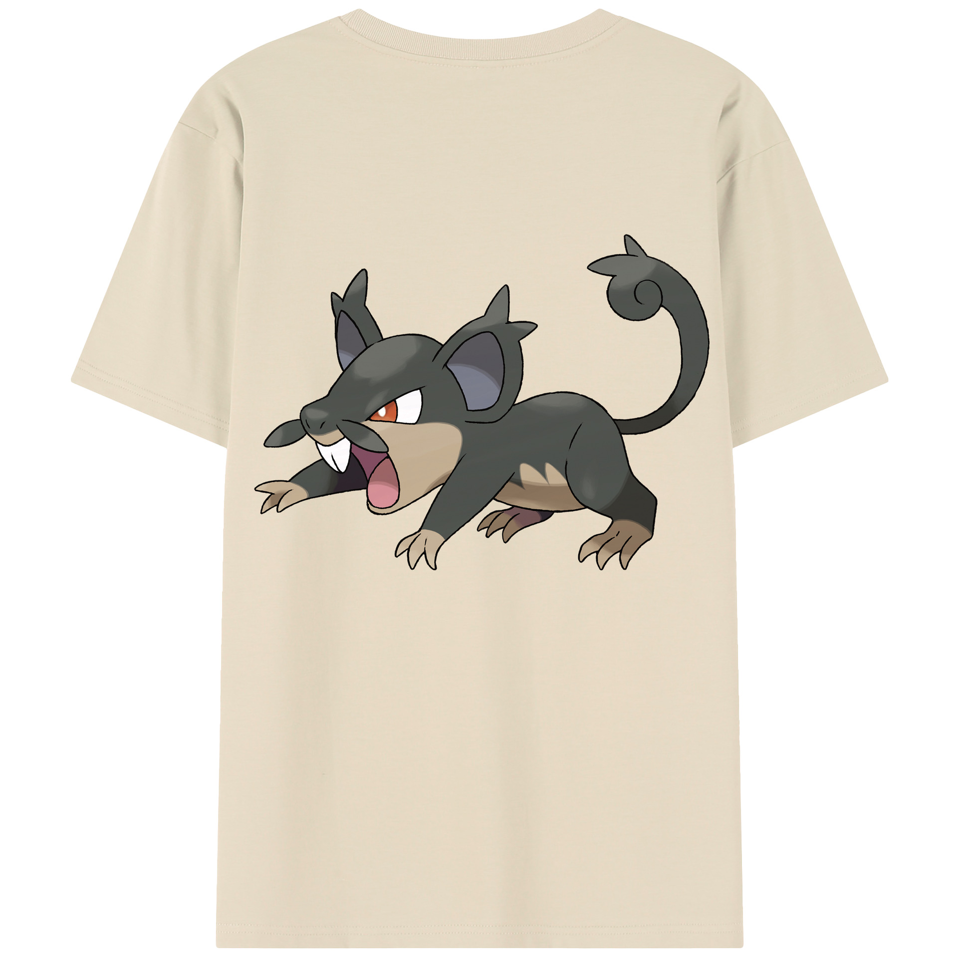 （画像用） ポケットモンスター Pokémon 綿100％半袖Tシャツ（背面プリント）