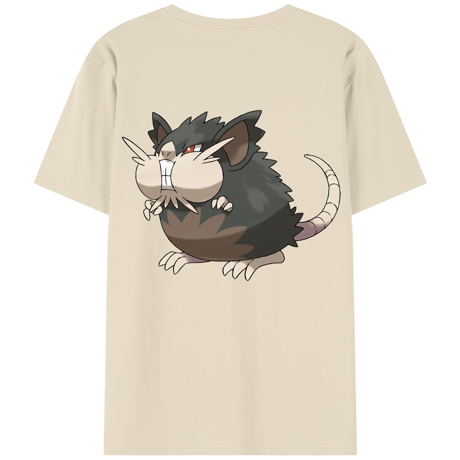 （画像用） ポケットモンスター Pokémon 綿100％半袖Tシャツ（背面プリント）