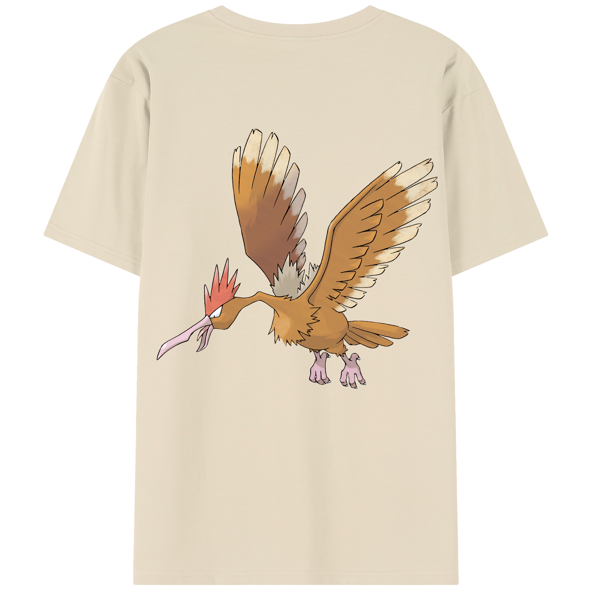 （画像用） ポケットモンスター Pokémon 綿100％半袖Tシャツ（背面プリント）