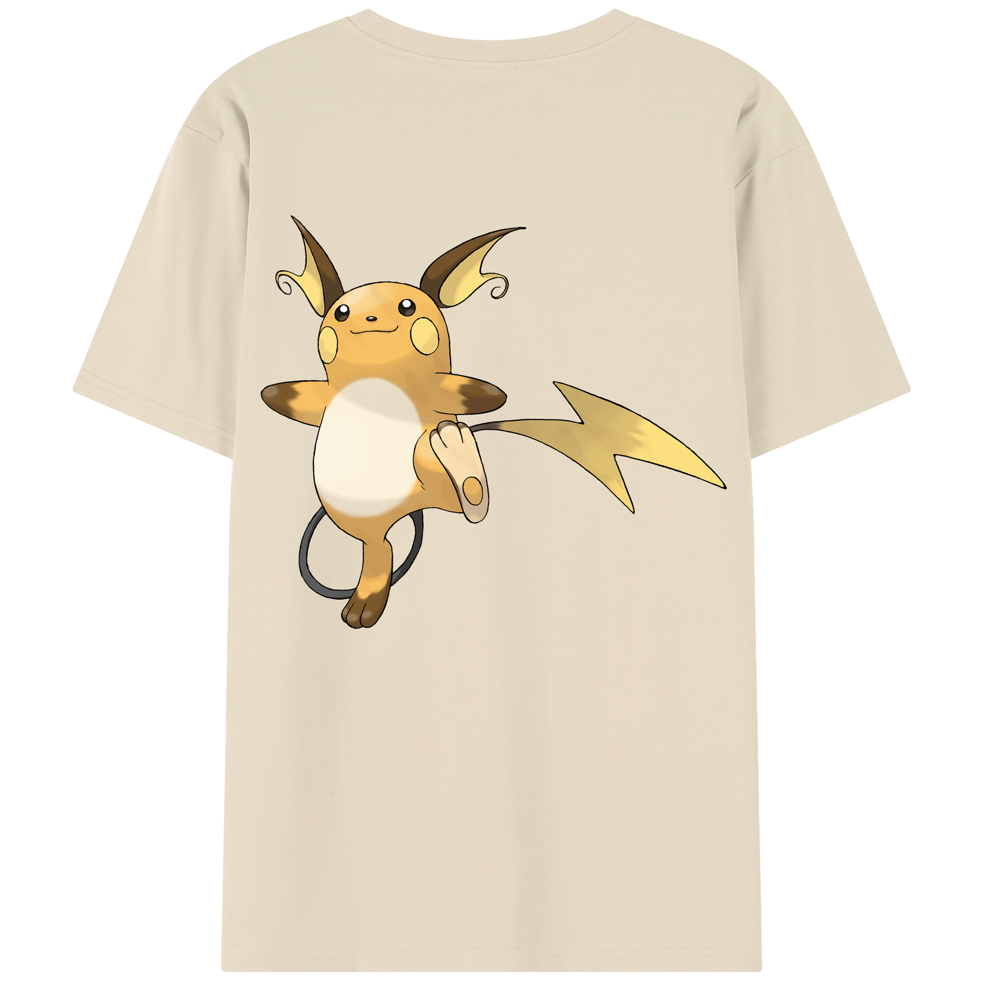 （画像用） ポケットモンスター Pokémon 綿100％半袖Tシャツ（背面プリント）