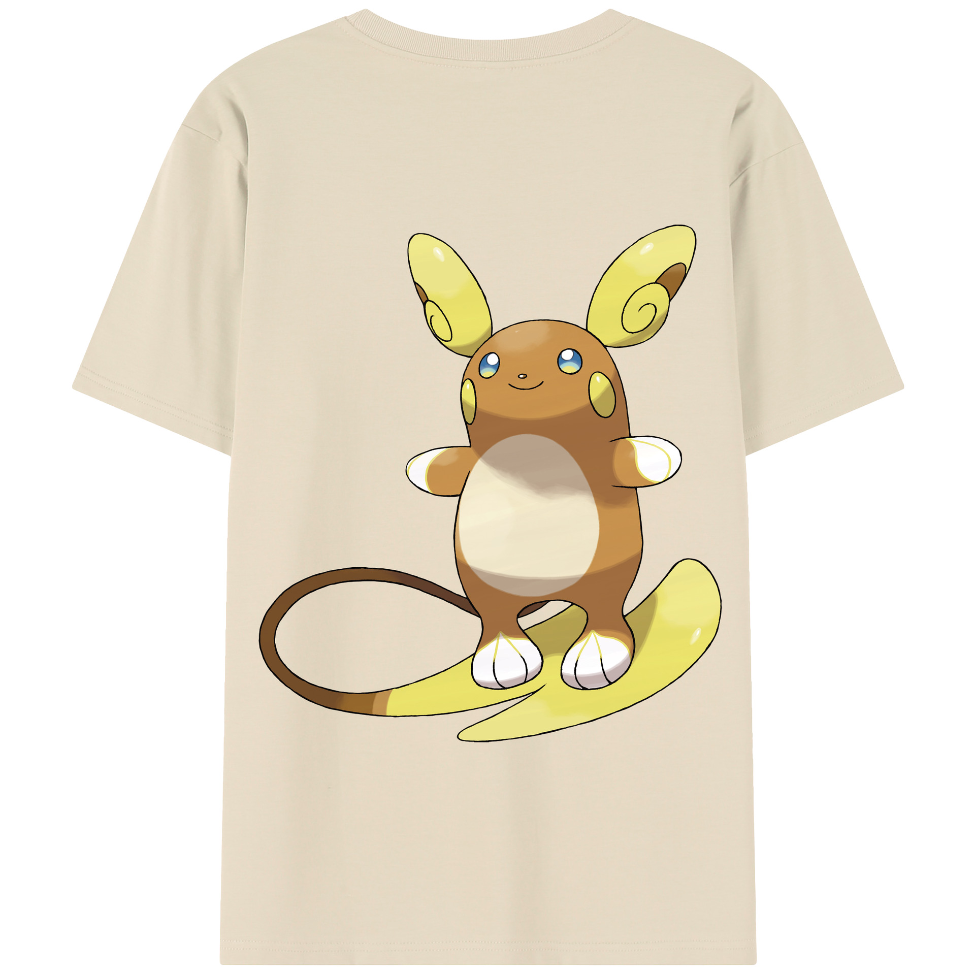 （画像用） ポケットモンスター Pokémon 綿100％半袖Tシャツ（背面プリント）