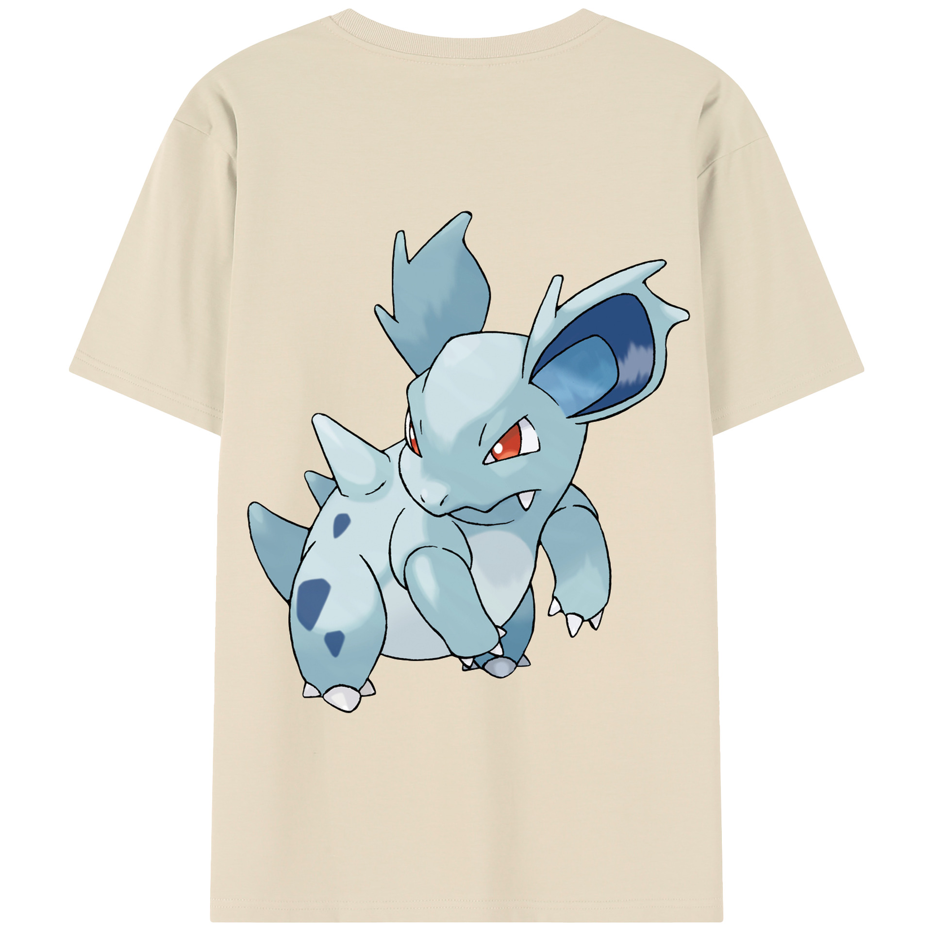 （画像用） ポケットモンスター Pokémon 綿100％半袖Tシャツ（背面プリント）
