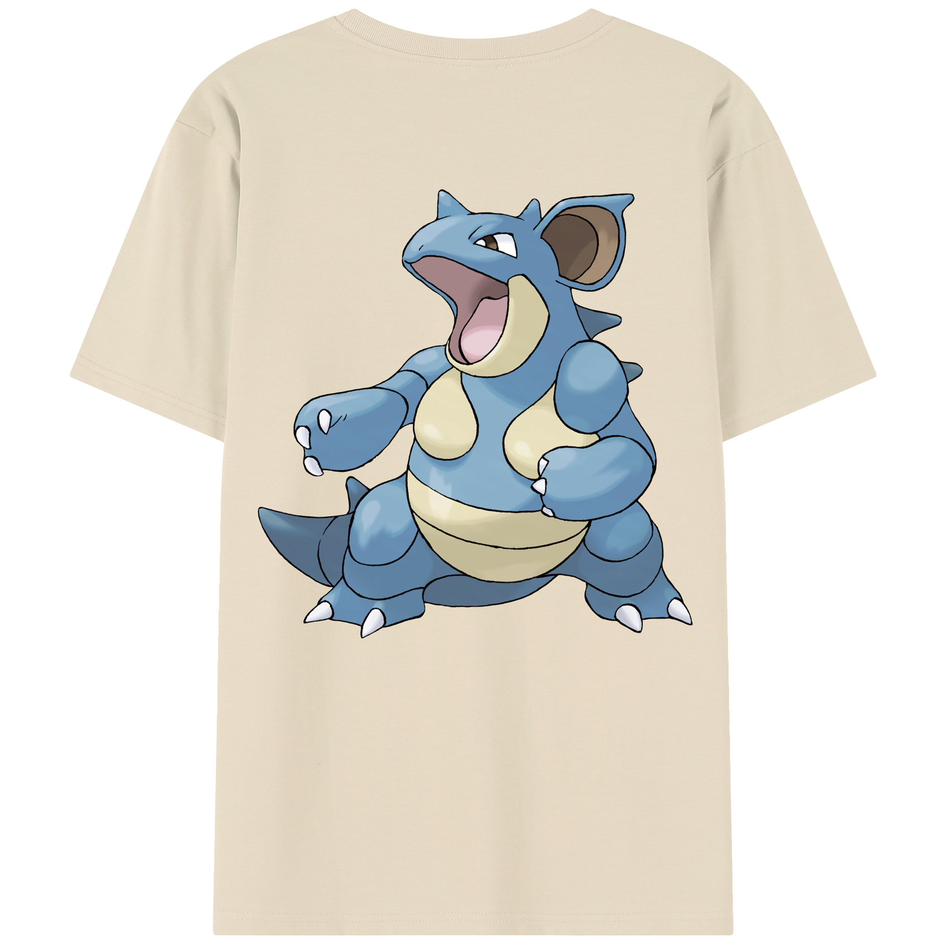 （画像用） ポケットモンスター Pokémon 綿100％半袖Tシャツ（背面プリント）