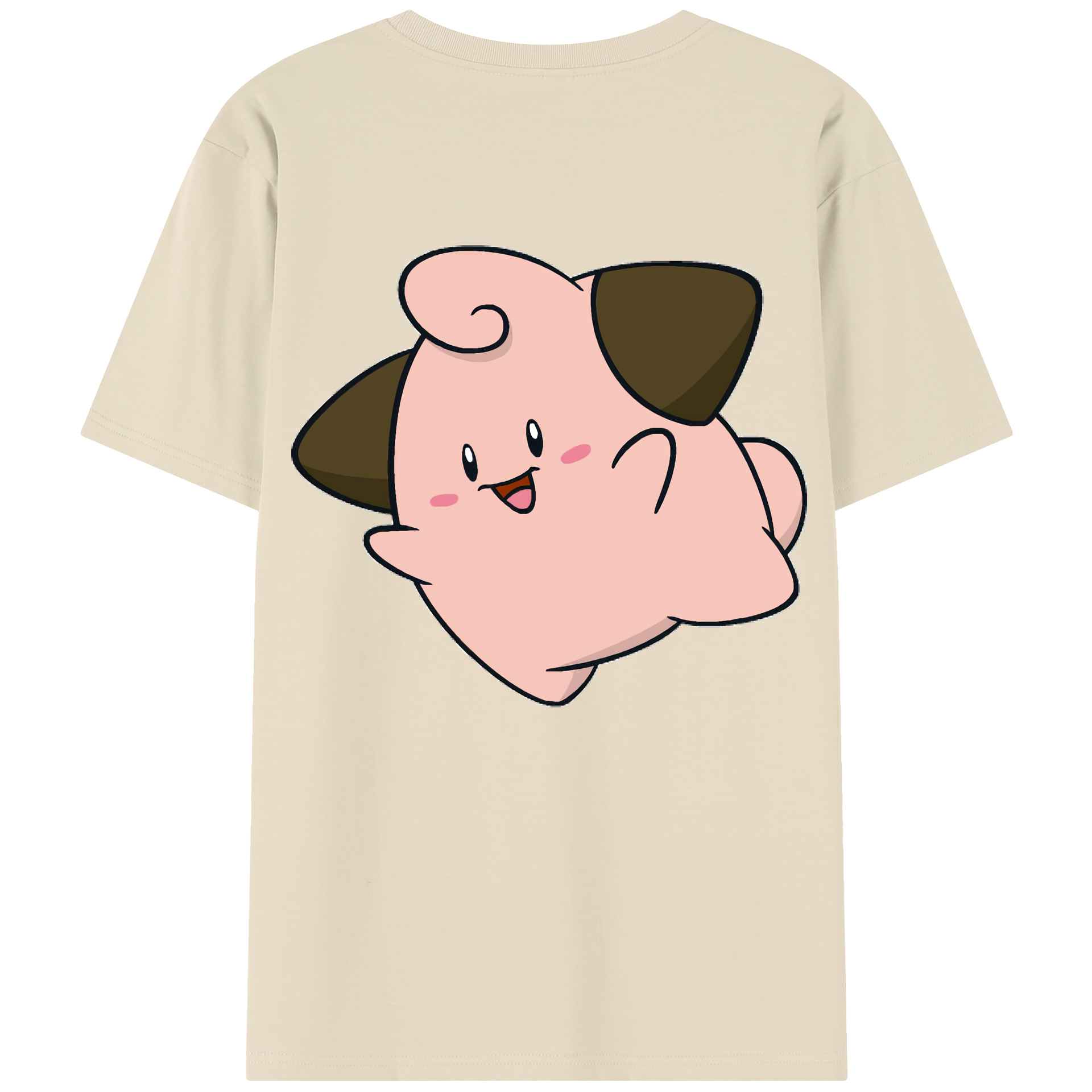 （画像用） ポケットモンスター Pokémon 綿100％半袖Tシャツ（背面プリント）