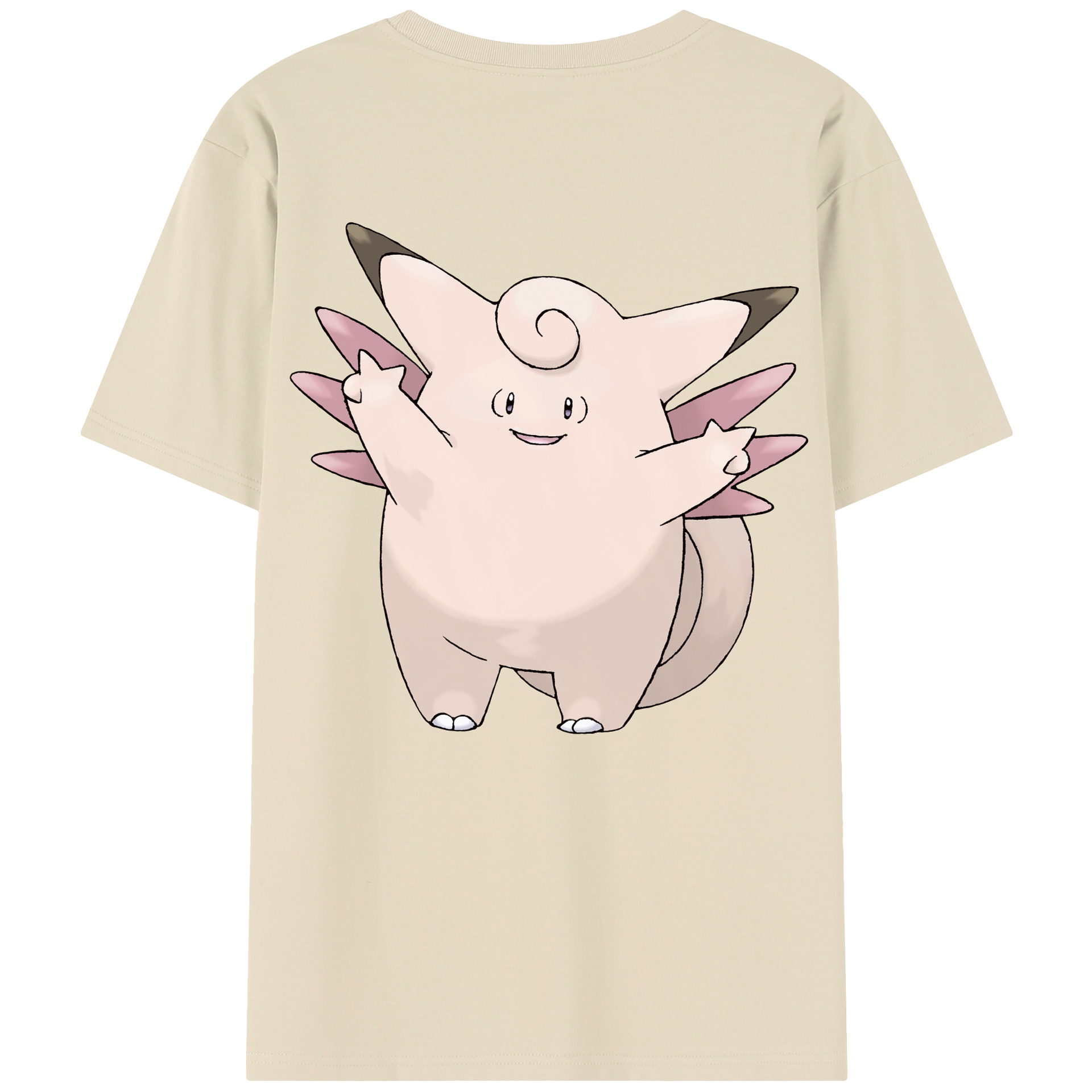（画像用） ポケットモンスター Pokémon 綿100％半袖Tシャツ（背面プリント）